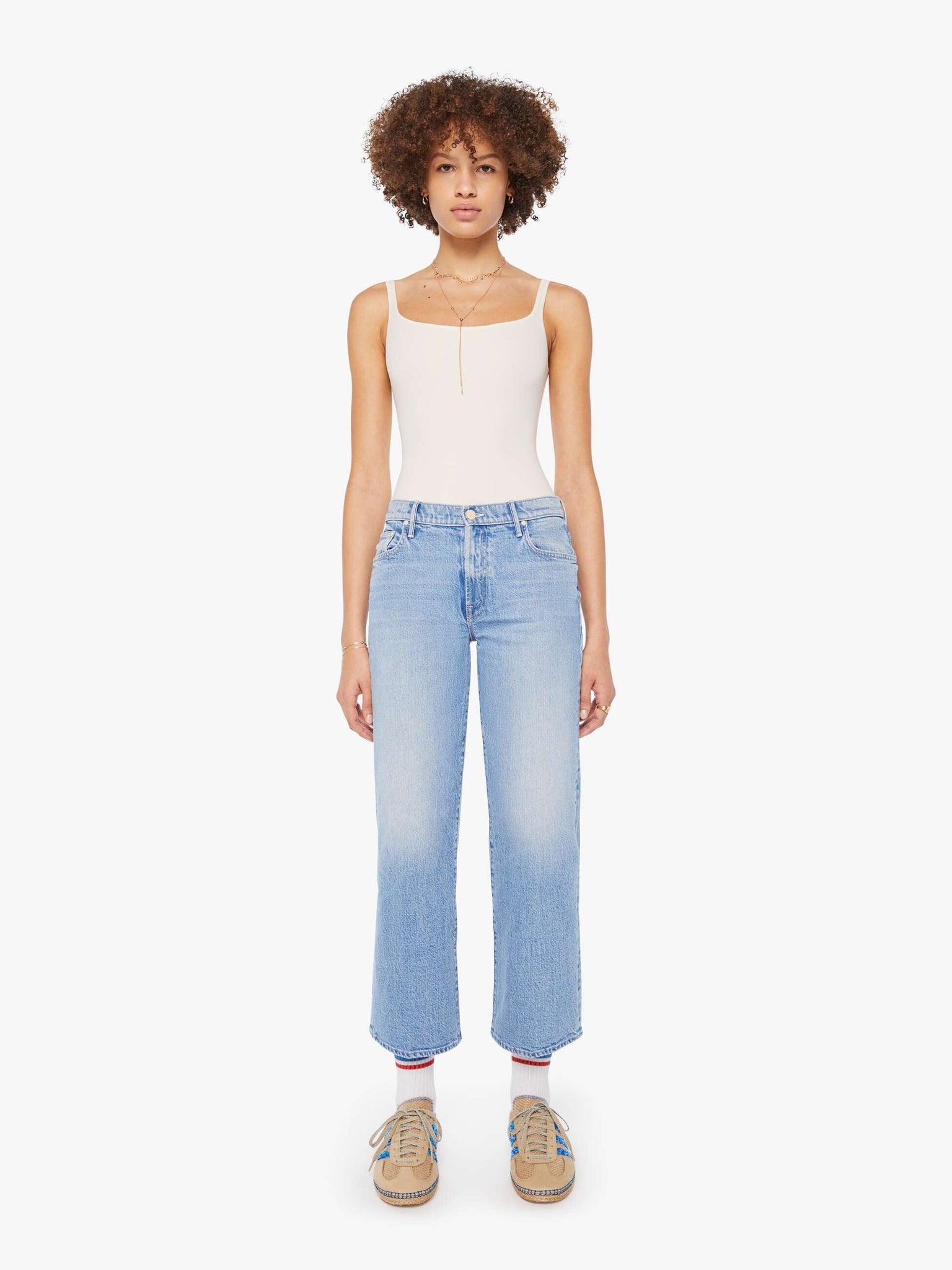 Mid Rise Maven Ankle Jean