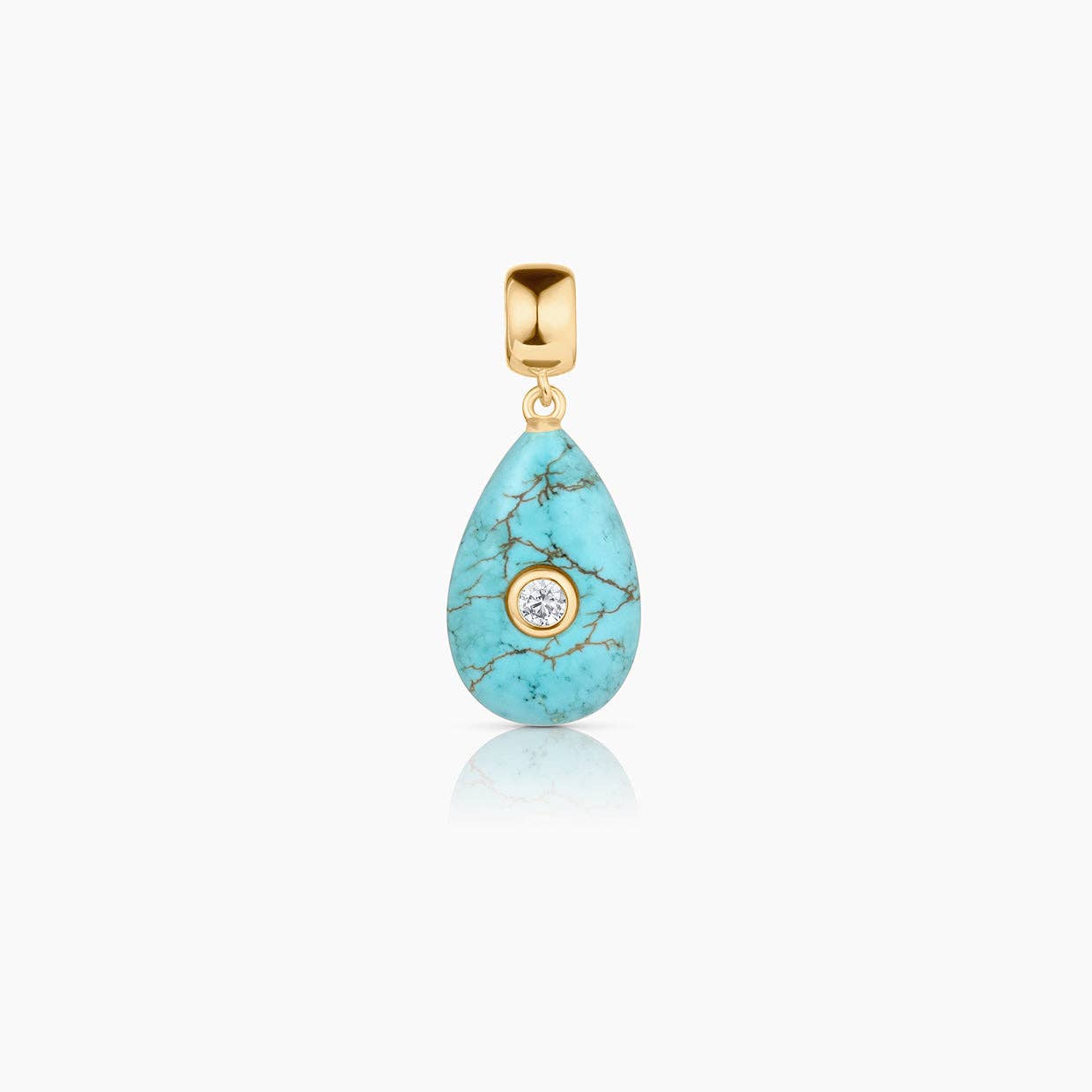 Bardot Howlite Bail Charm