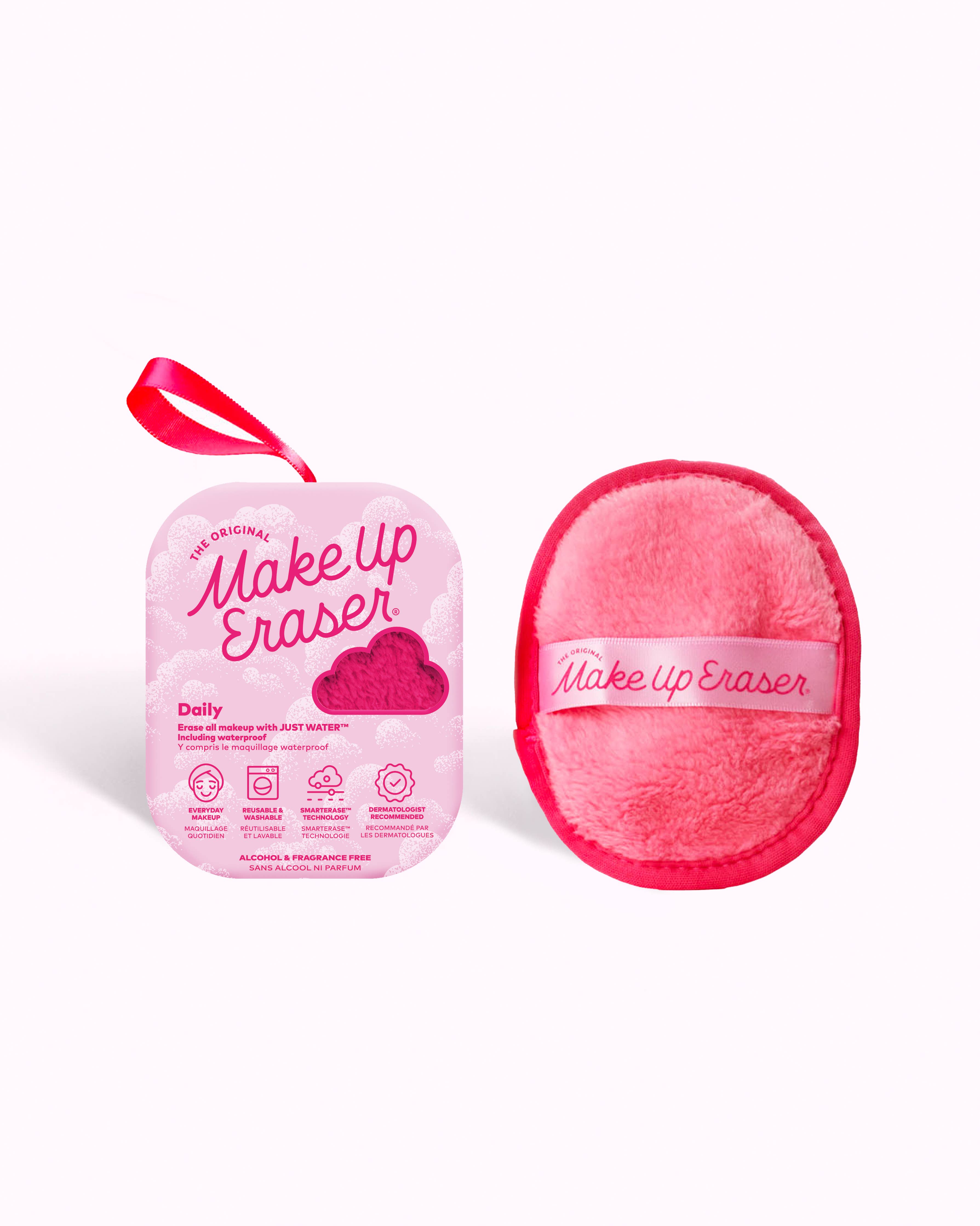 (Available 12/1) The Pink Daily MakeUp Eraser