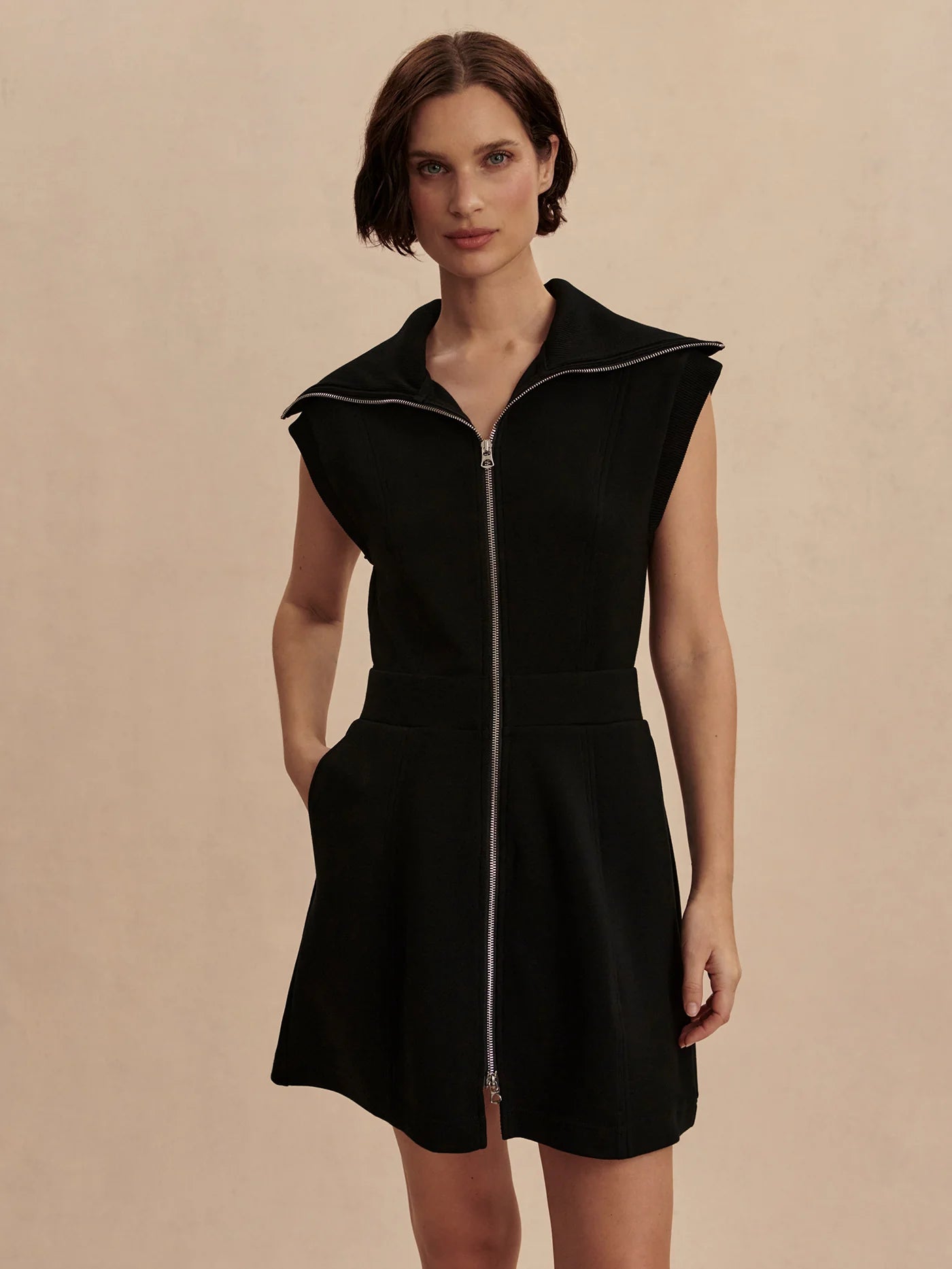 Rebecca Zip Through Dress
