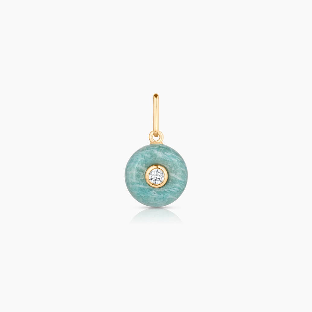 Bon Bon Amazonite Charm