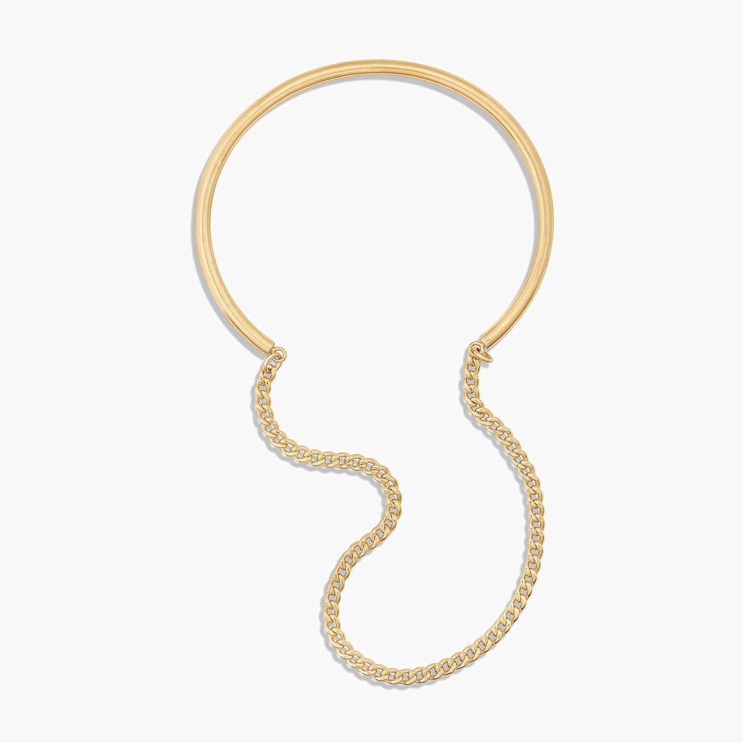 Daniella Cuff Bracelet: 14k Gold Plated