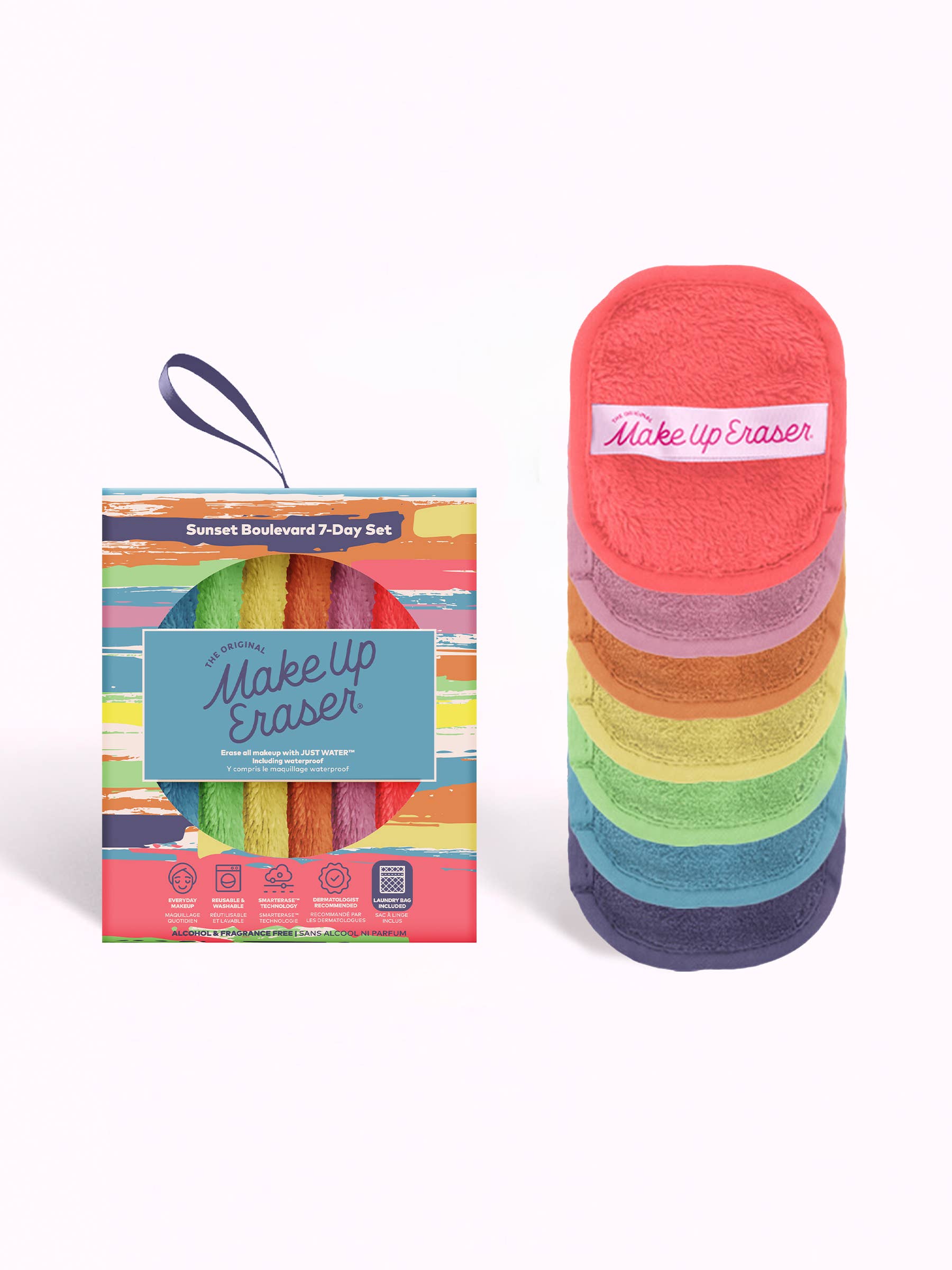 (Available 12/1) Sunset Boulevard MakeUp Eraser 7-Day Set