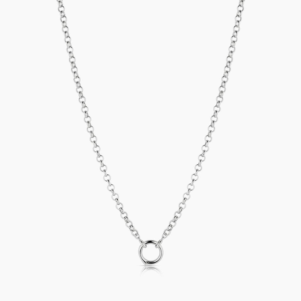 Vienna Rolo Charm Necklace 32"