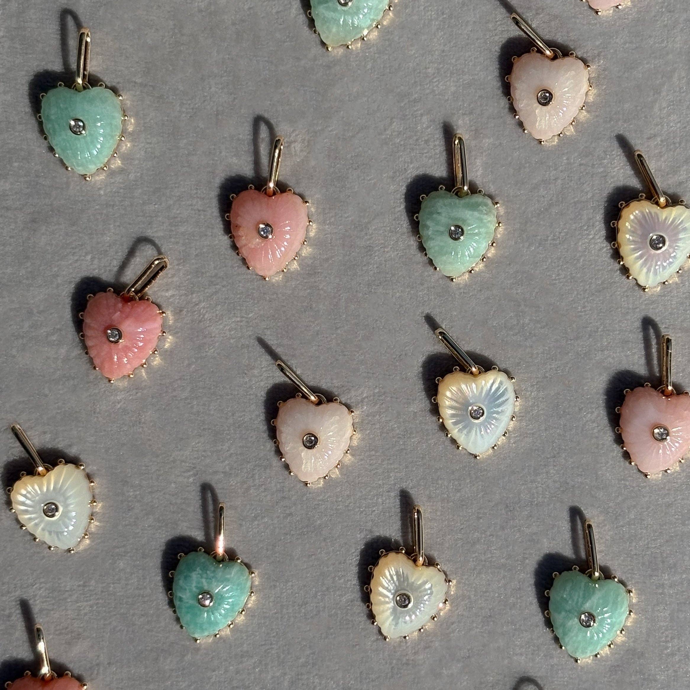 Isabel Amazonite Charm