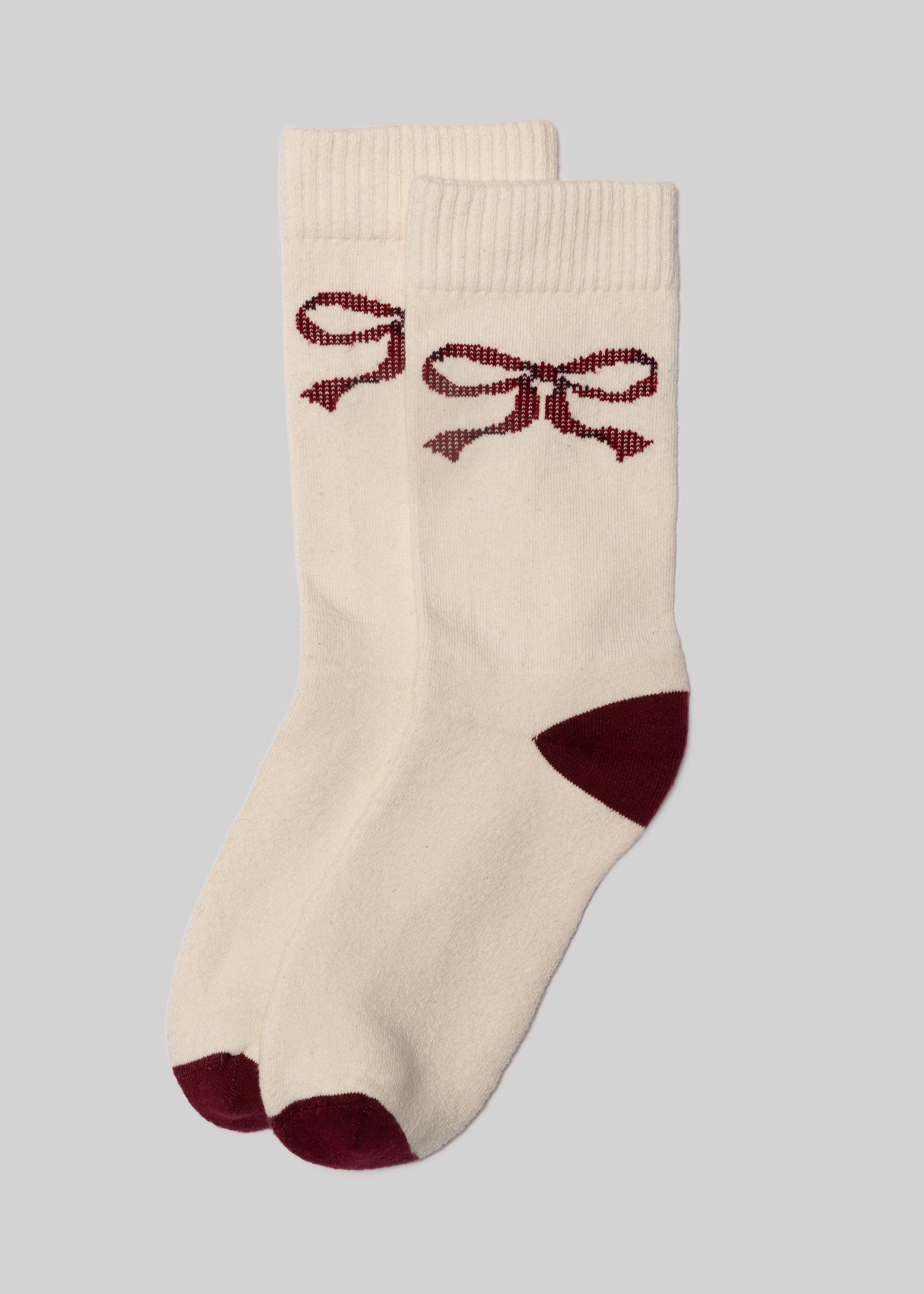 (Available 12/1) Women's Bow Sock