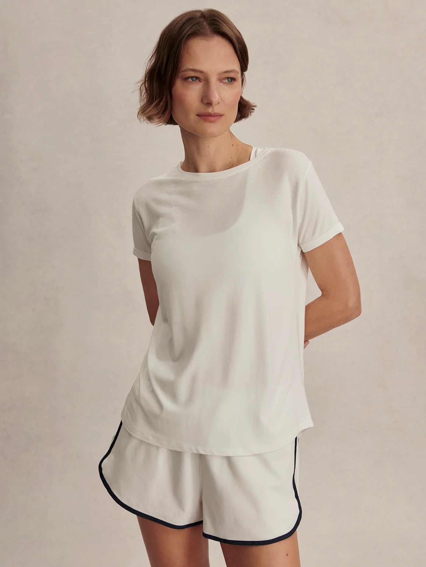 Saskia Seamless Longline Tee