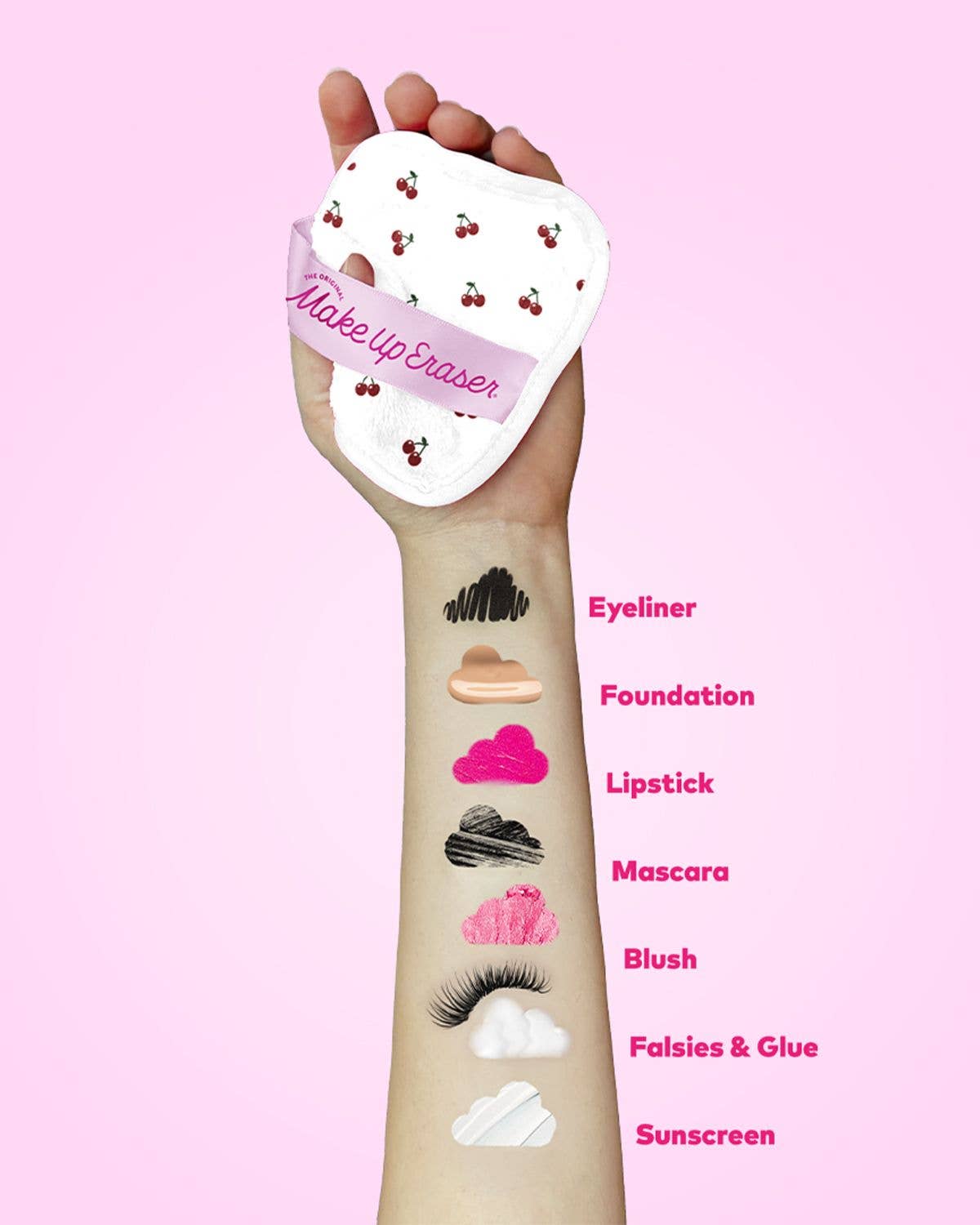 (Available 12/1) Cherry Crush 7-Day Set & Makeup Bag Gift Set