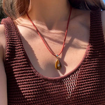 Bardot Tigers Eye Bail Charm