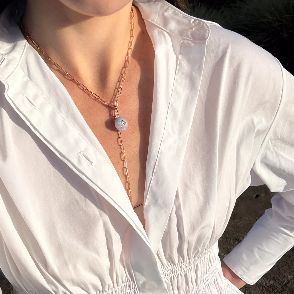 Bon Bon Blue Lace Charm