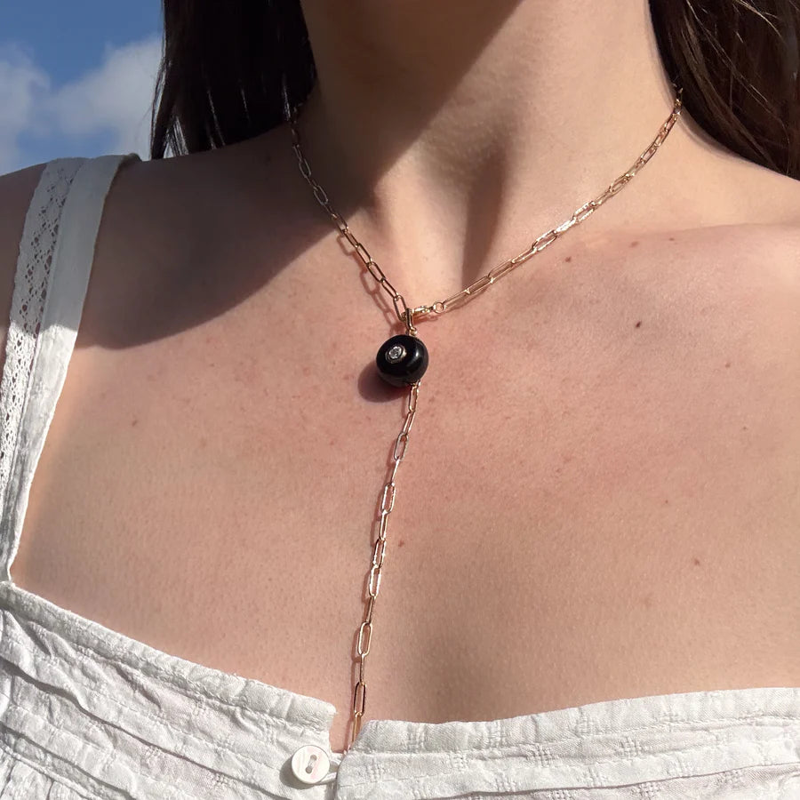 Bon Bon Onyx Charm