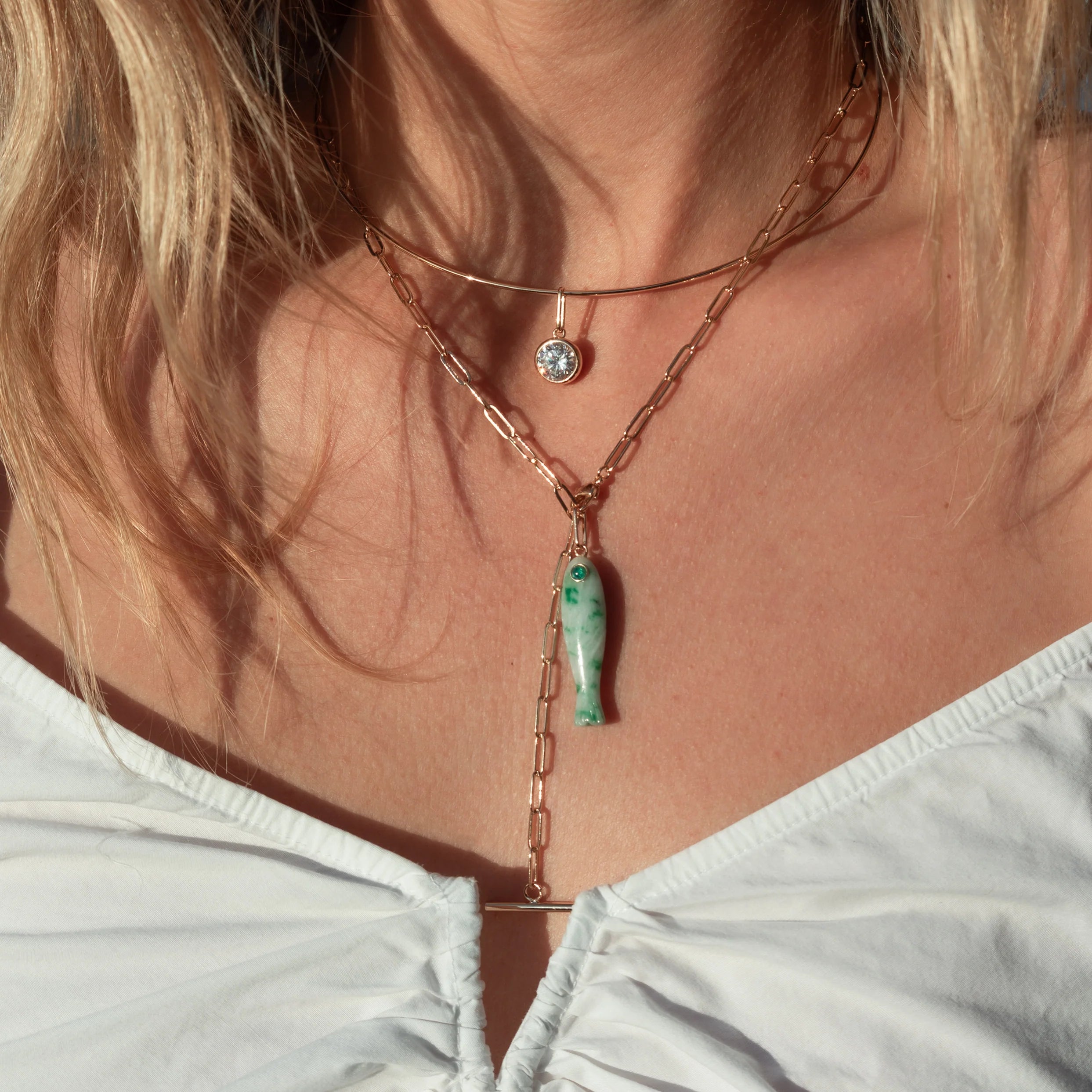 Fortuna Green Dot Charm