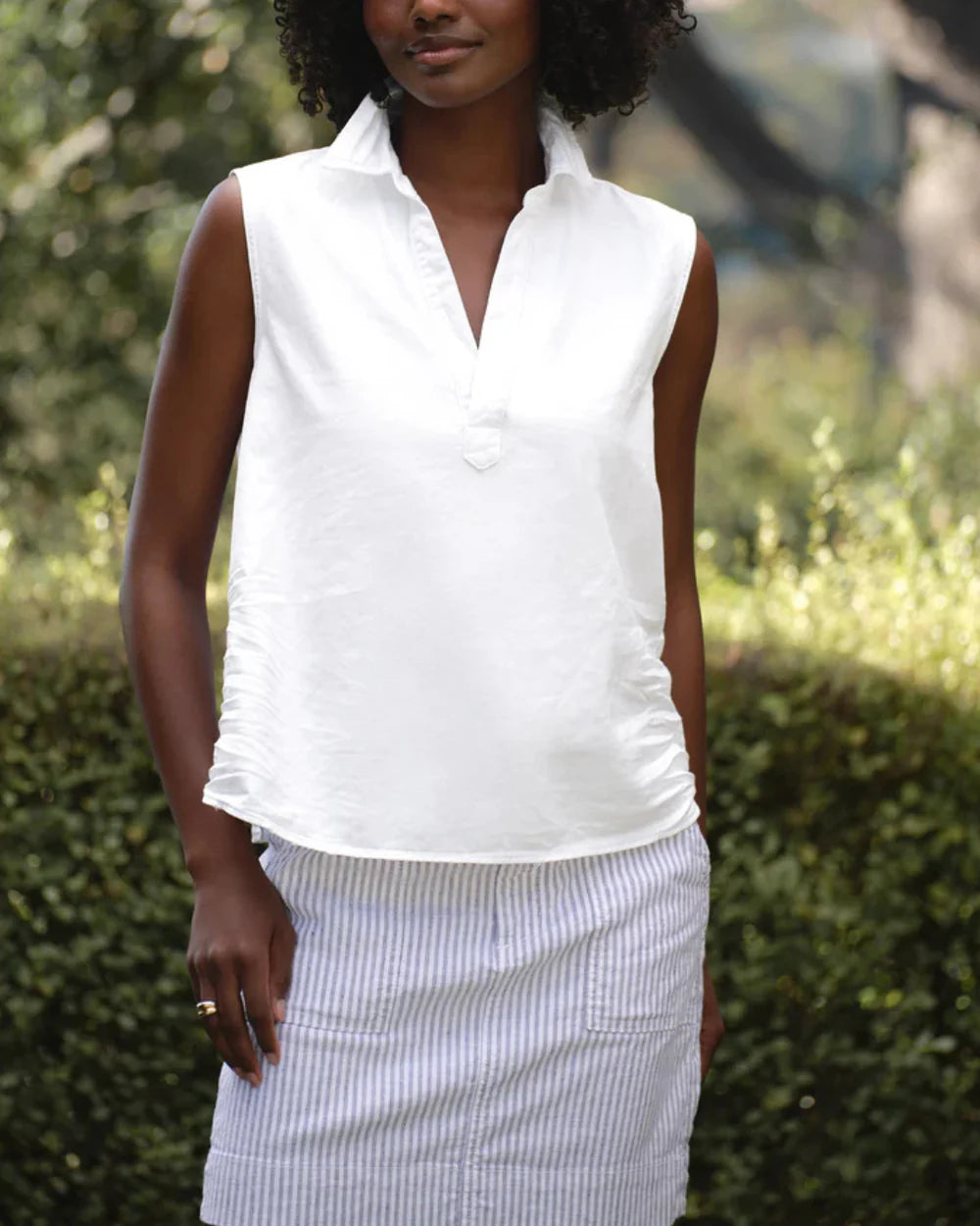 Olivia Sleeveless Polo