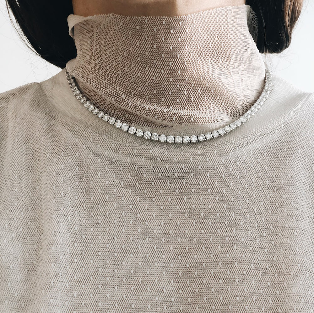 Ascending Tennis Necklace (Pre-Order)