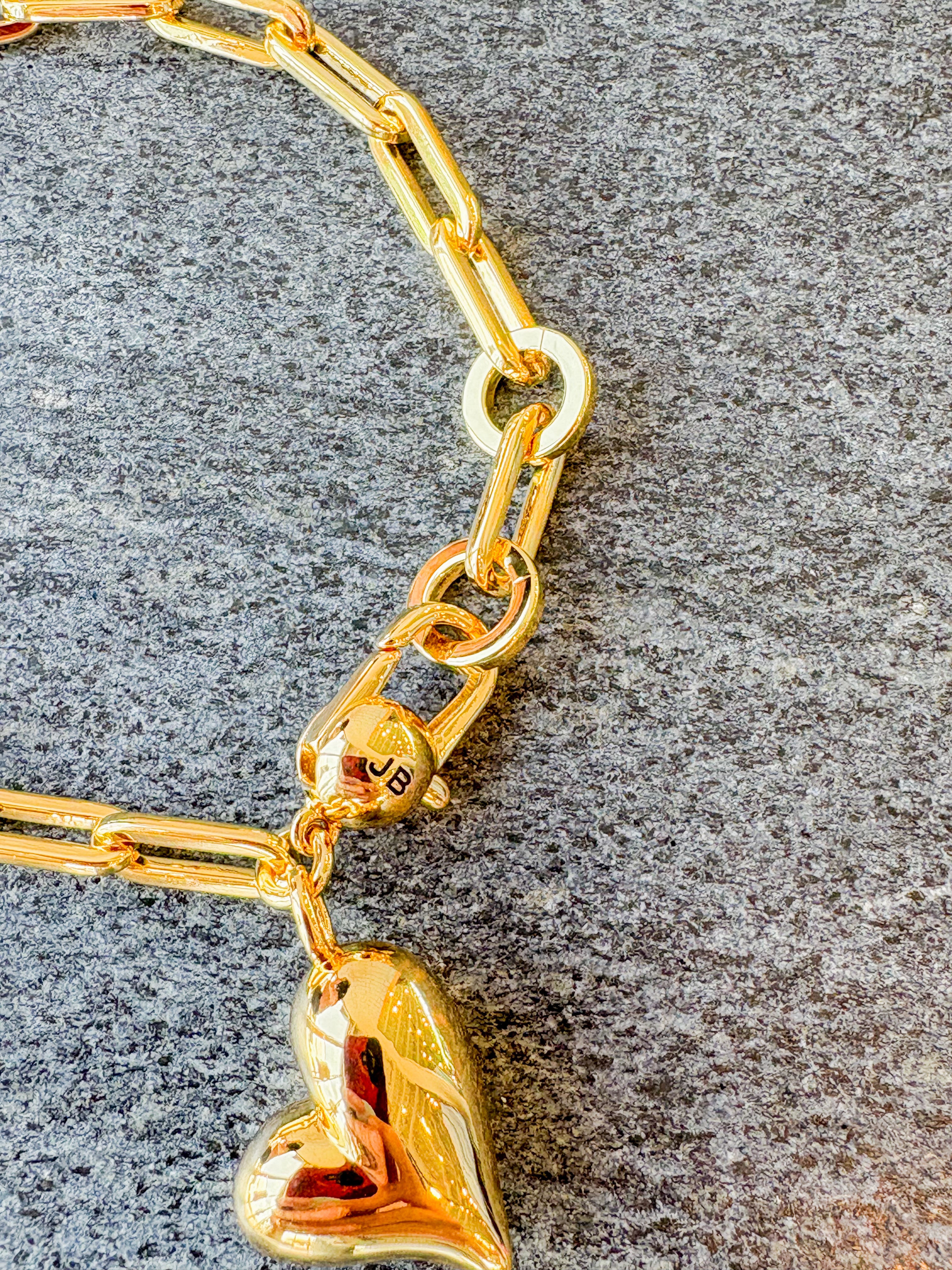 Puffy Heart Bracelet