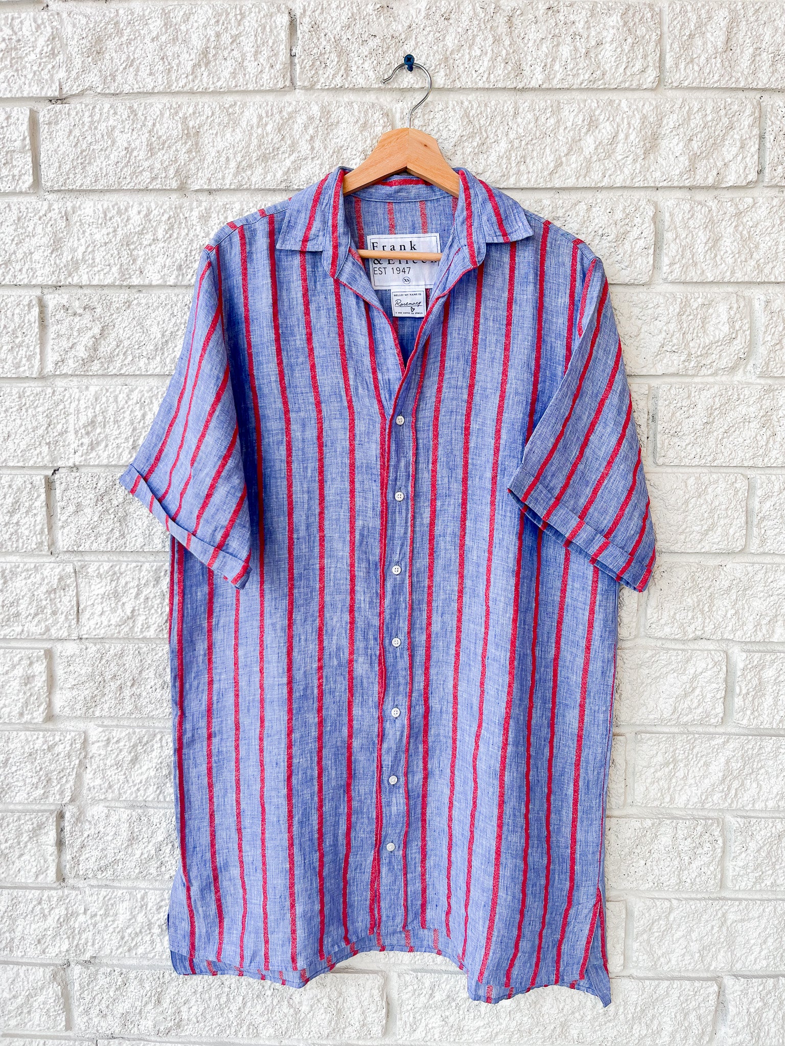 Rosemary Short-Sleeve Shirtdress