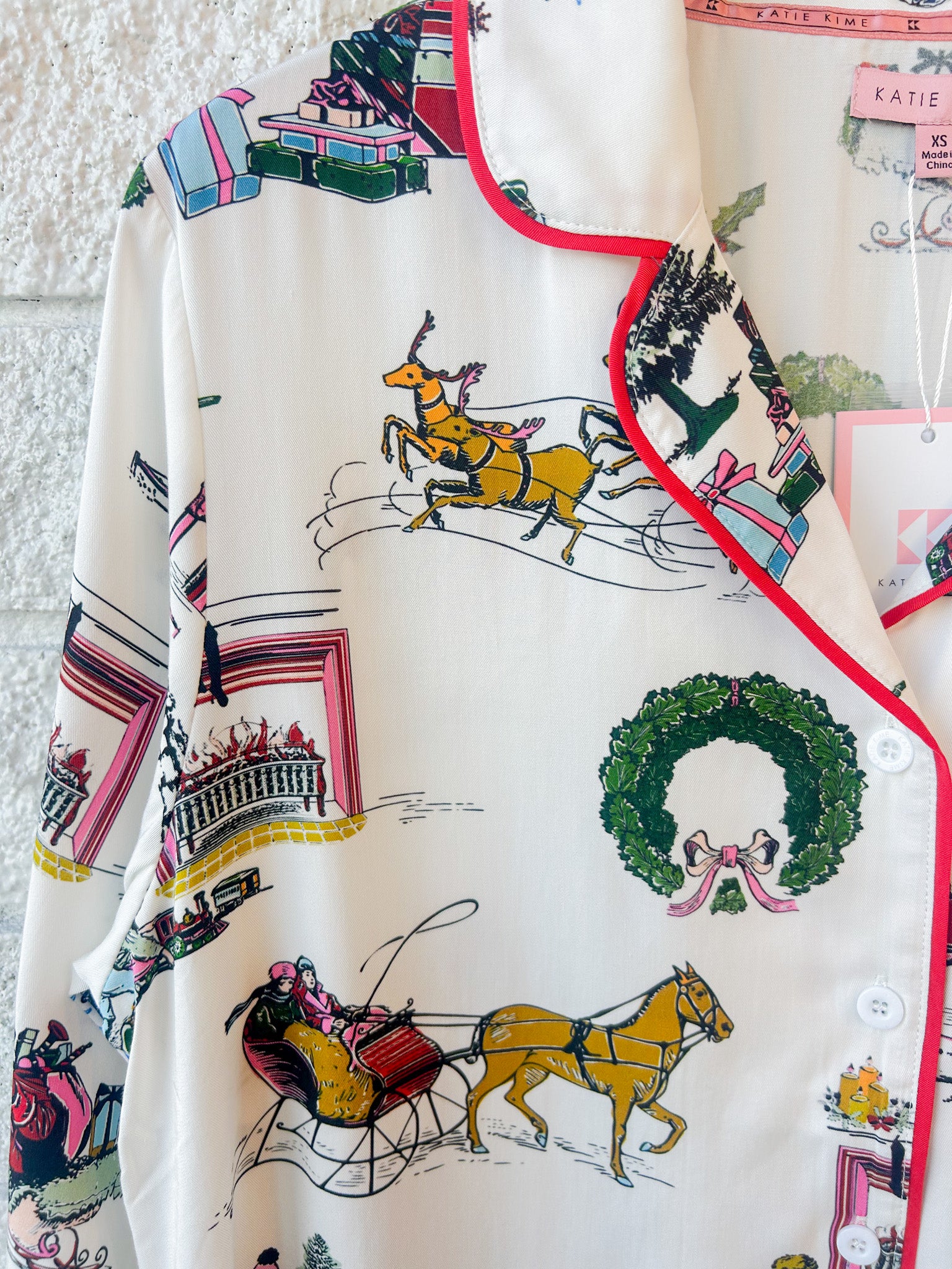 Holiday Toile Sleep Shirt