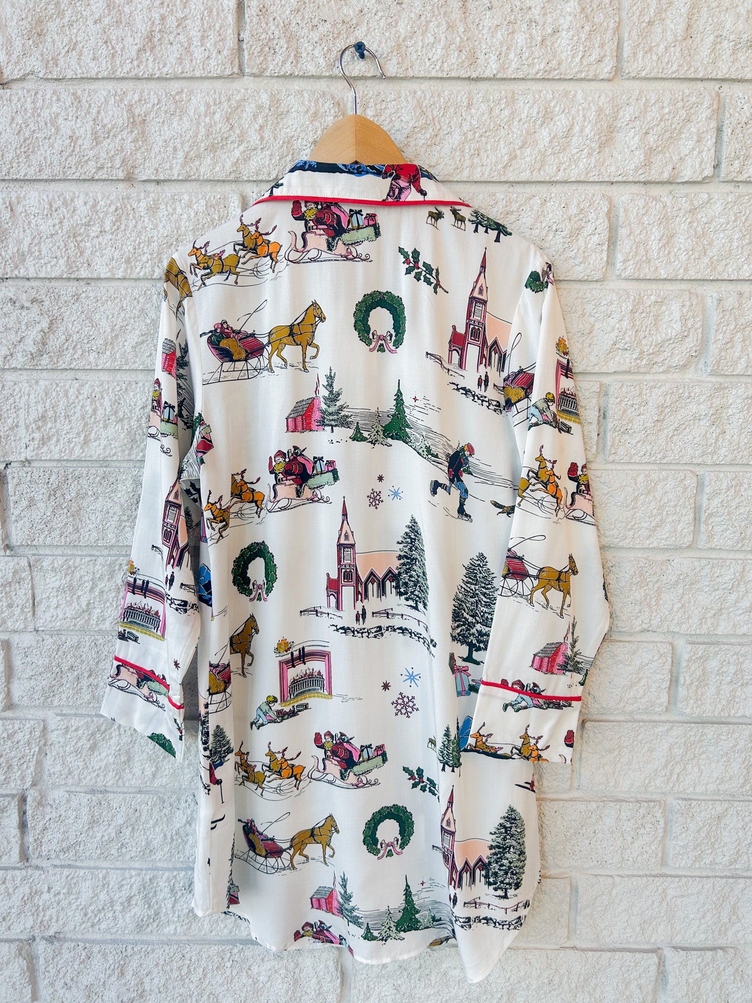 Holiday Toile Sleep Shirt