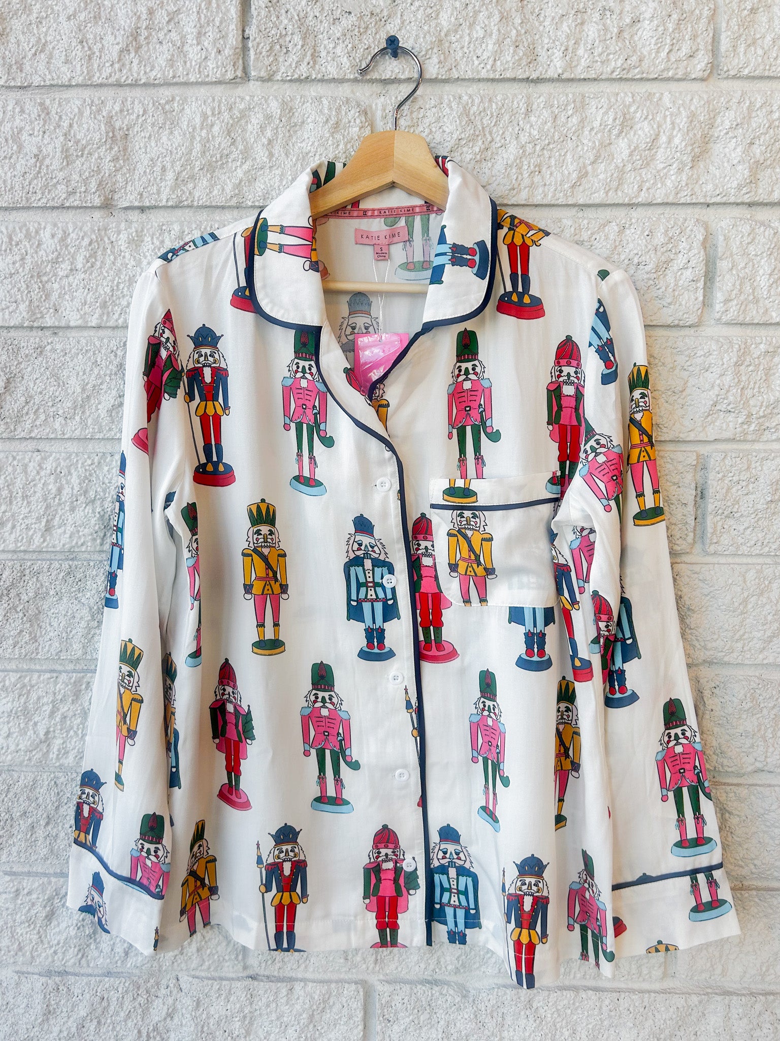 Holiday March Long Sleeve Pajama Pants Set