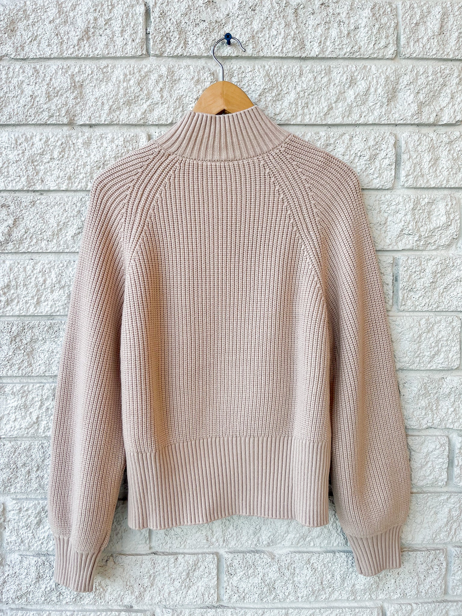 Martina High Neck Rib Knit