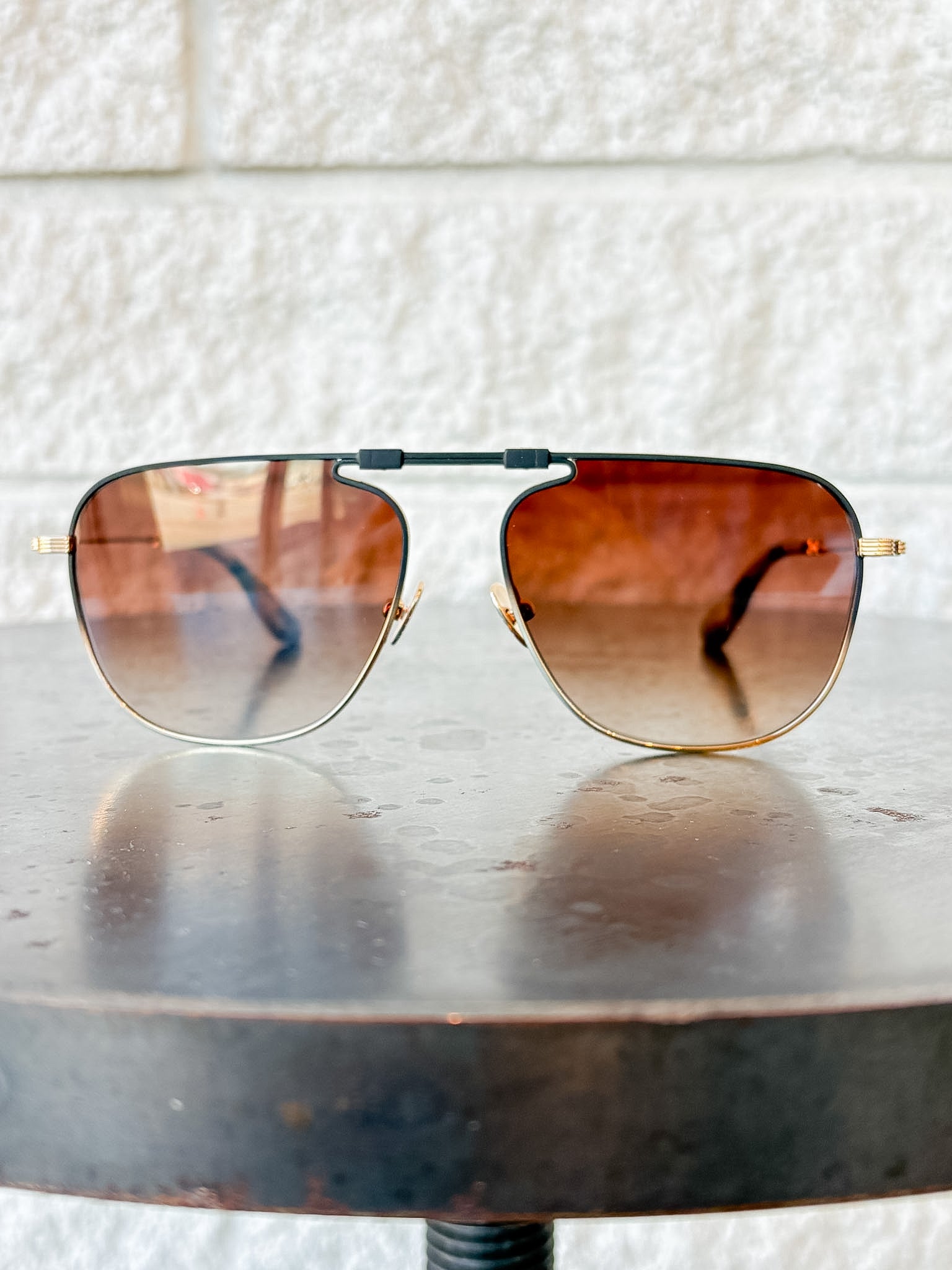 ZANDER FOLD | 18K Matte Black Fade + Blonde Venezia