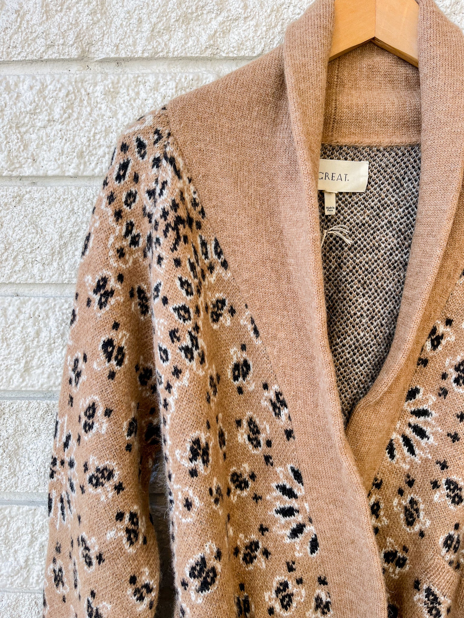 The Bandana Riding Cardigan