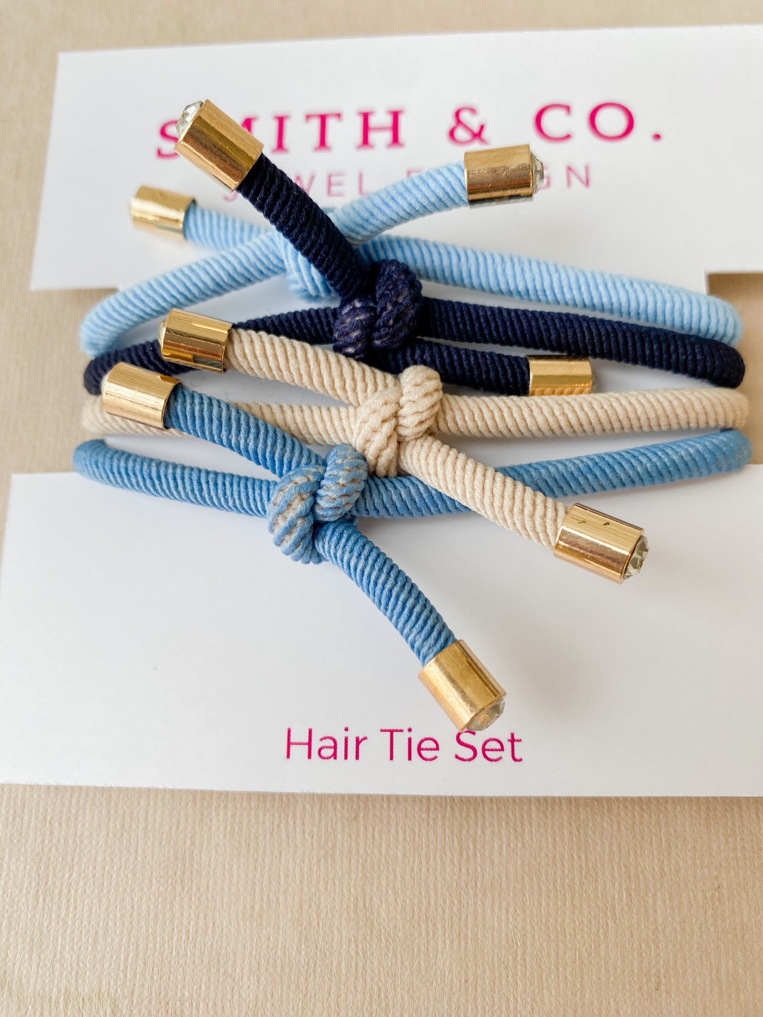 Original Hair Tie Set - Carolina Blue