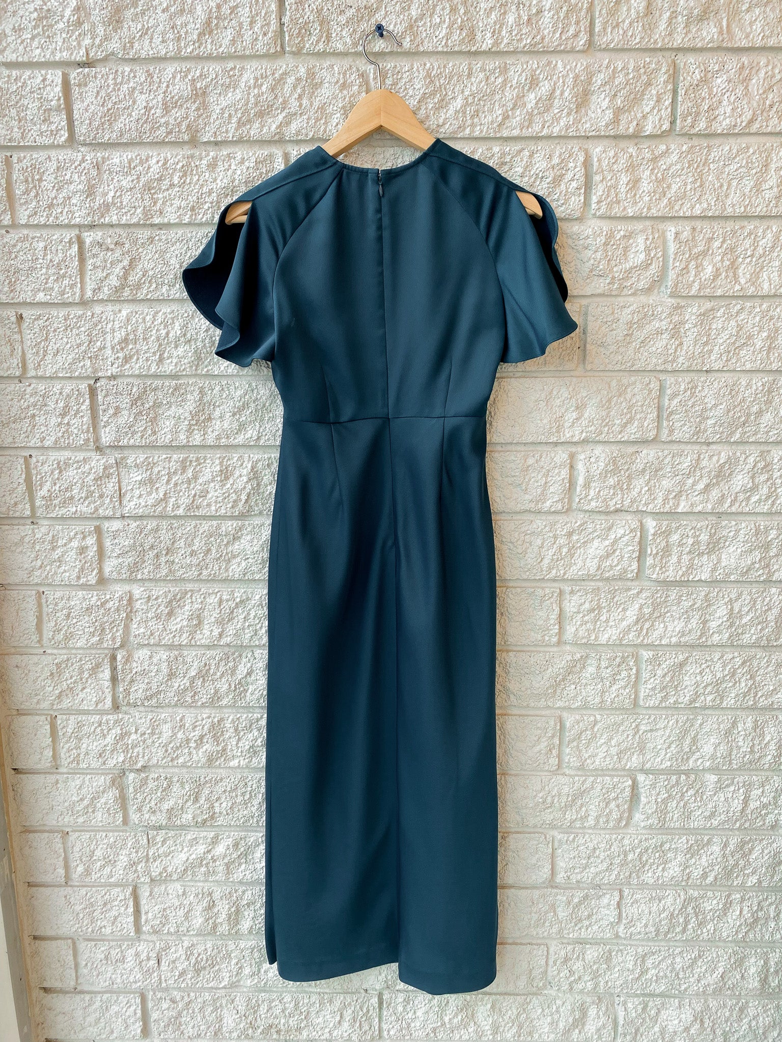 Lyra Petal Sleeve Midi Dress