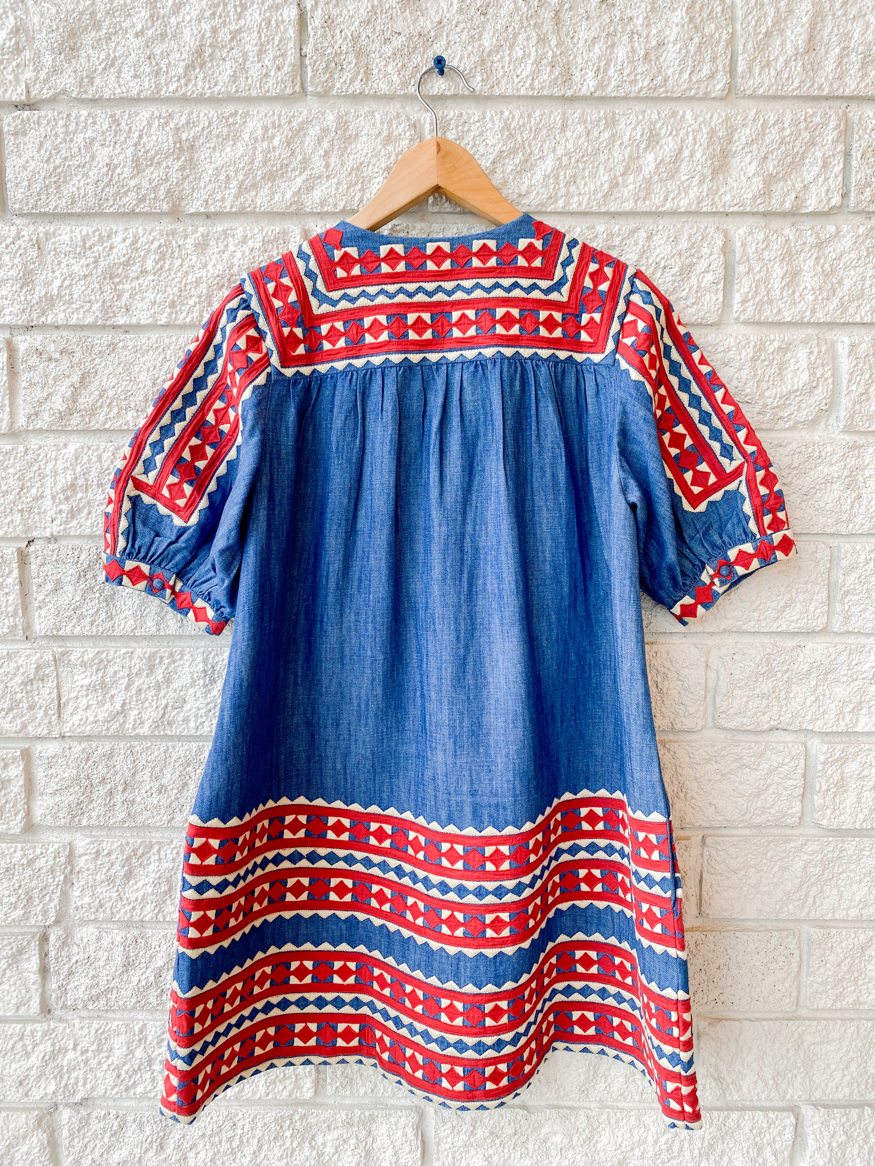 Stina Chambray Mini Dress