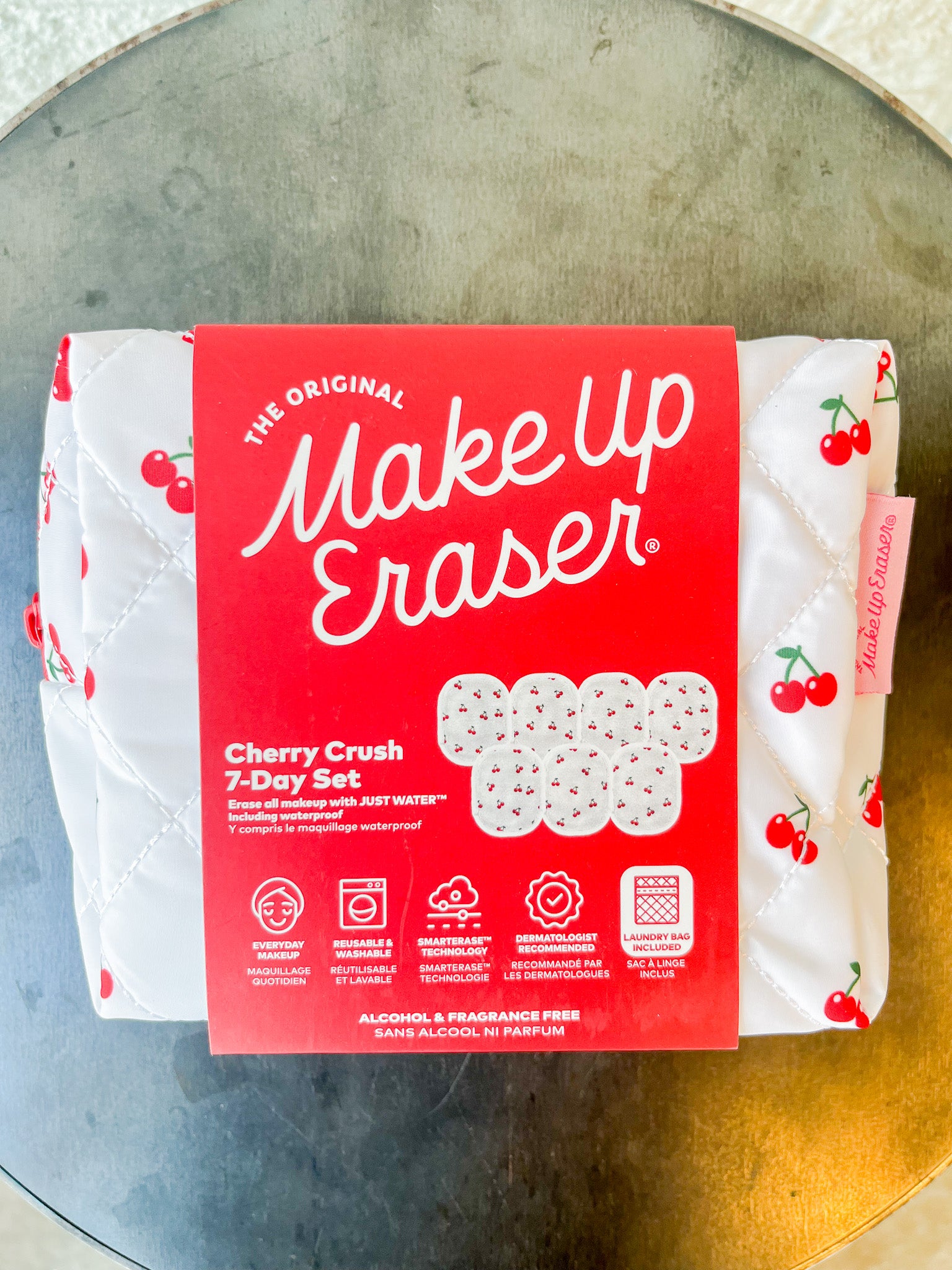 Cherry Crush 7-Day Set & Makeup Bag Gift Set