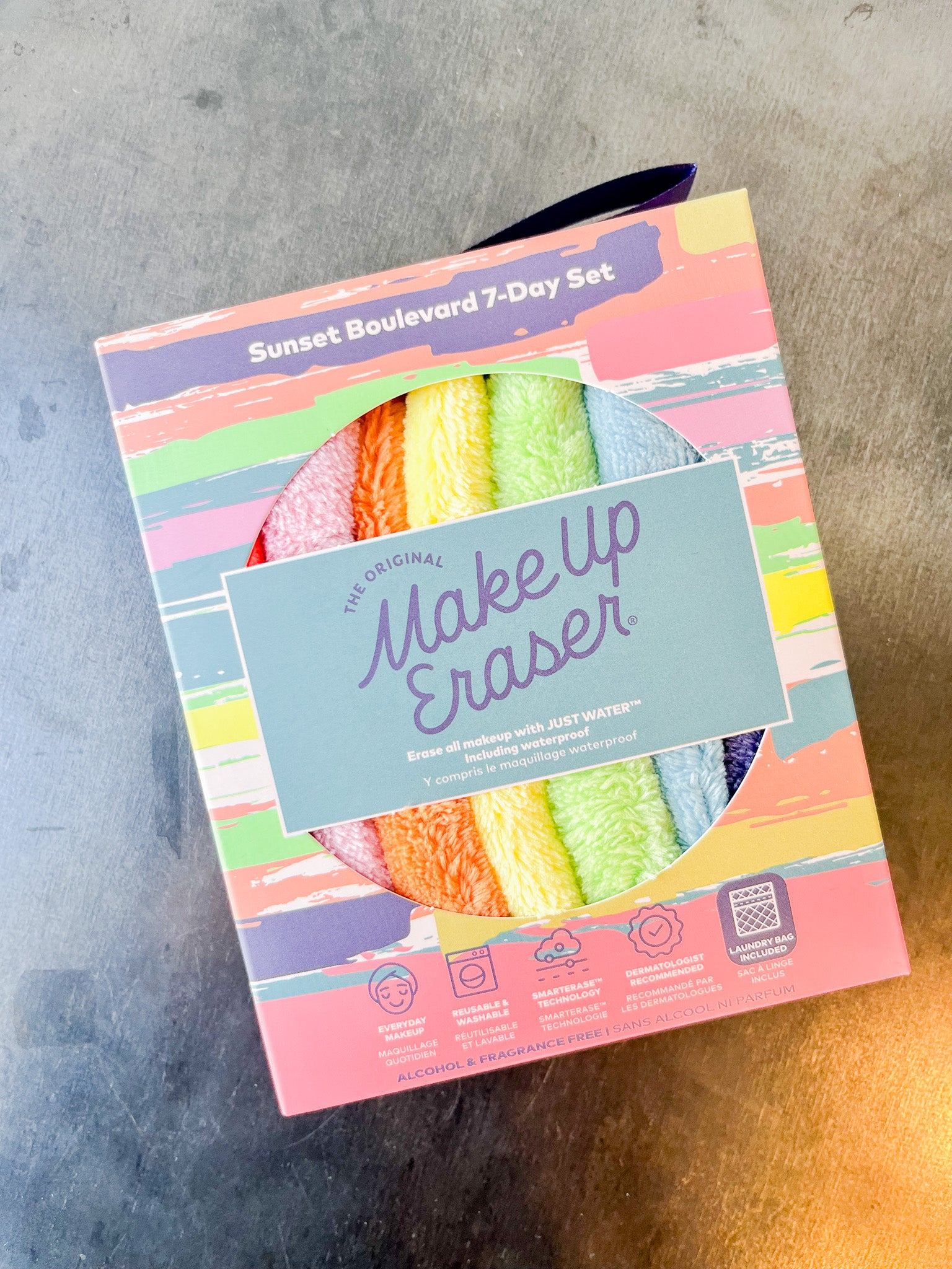 Sunset Boulevard MakeUp Eraser 7-Day Set