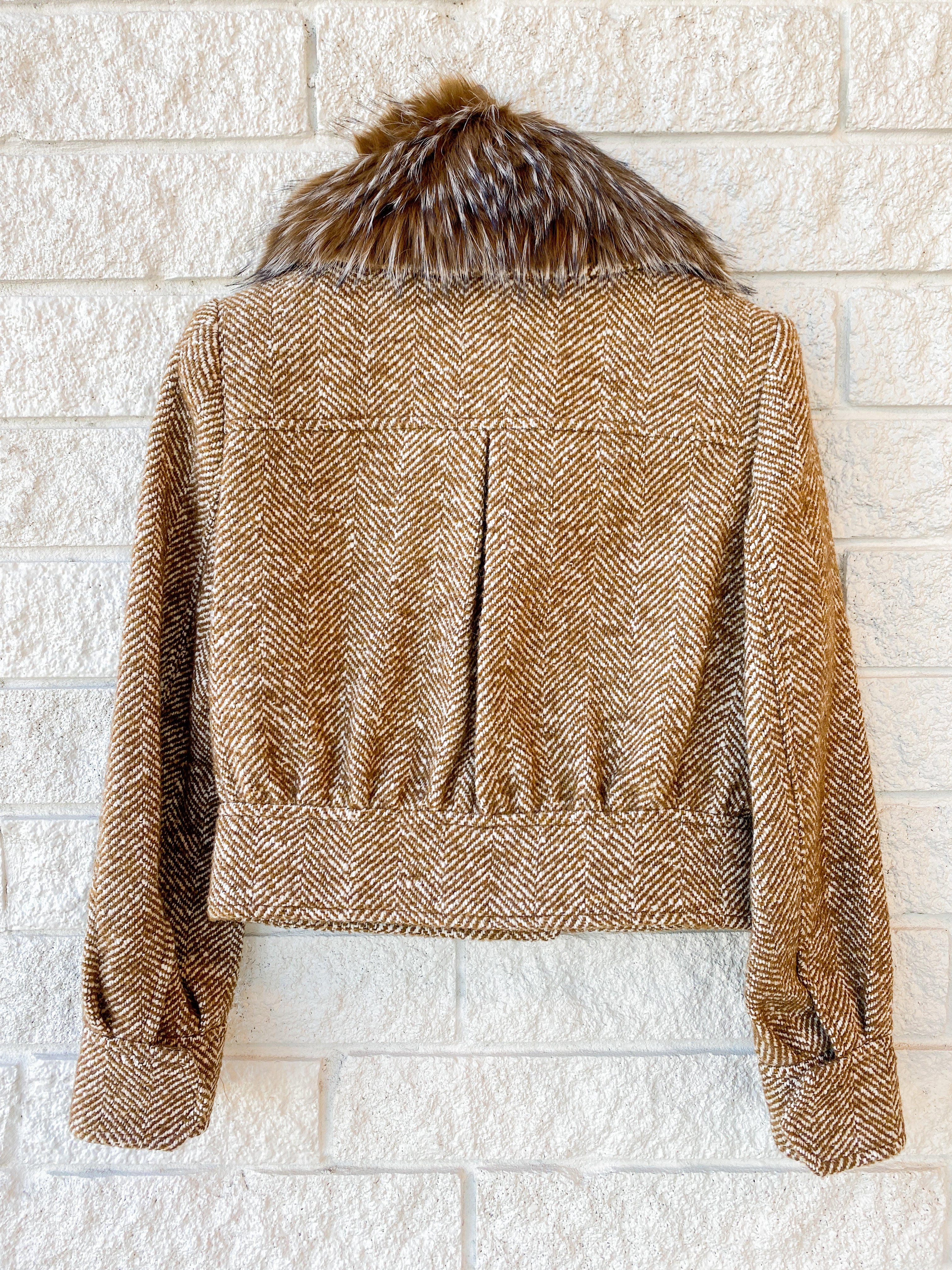Valiant Faux Fur Collar Jacket