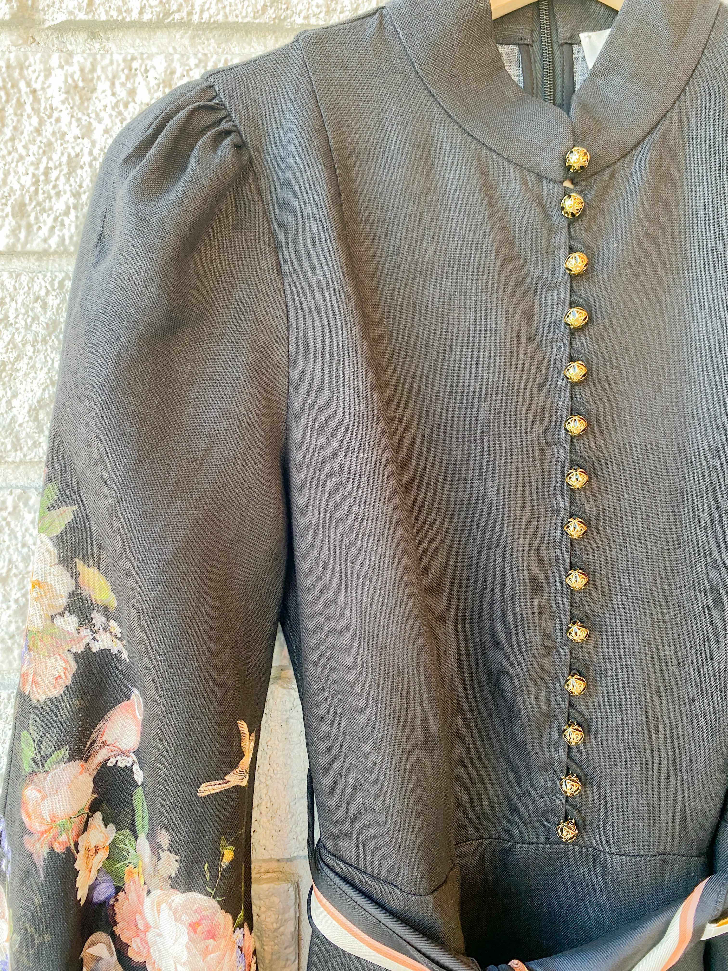 Valiant Button Midi Dress