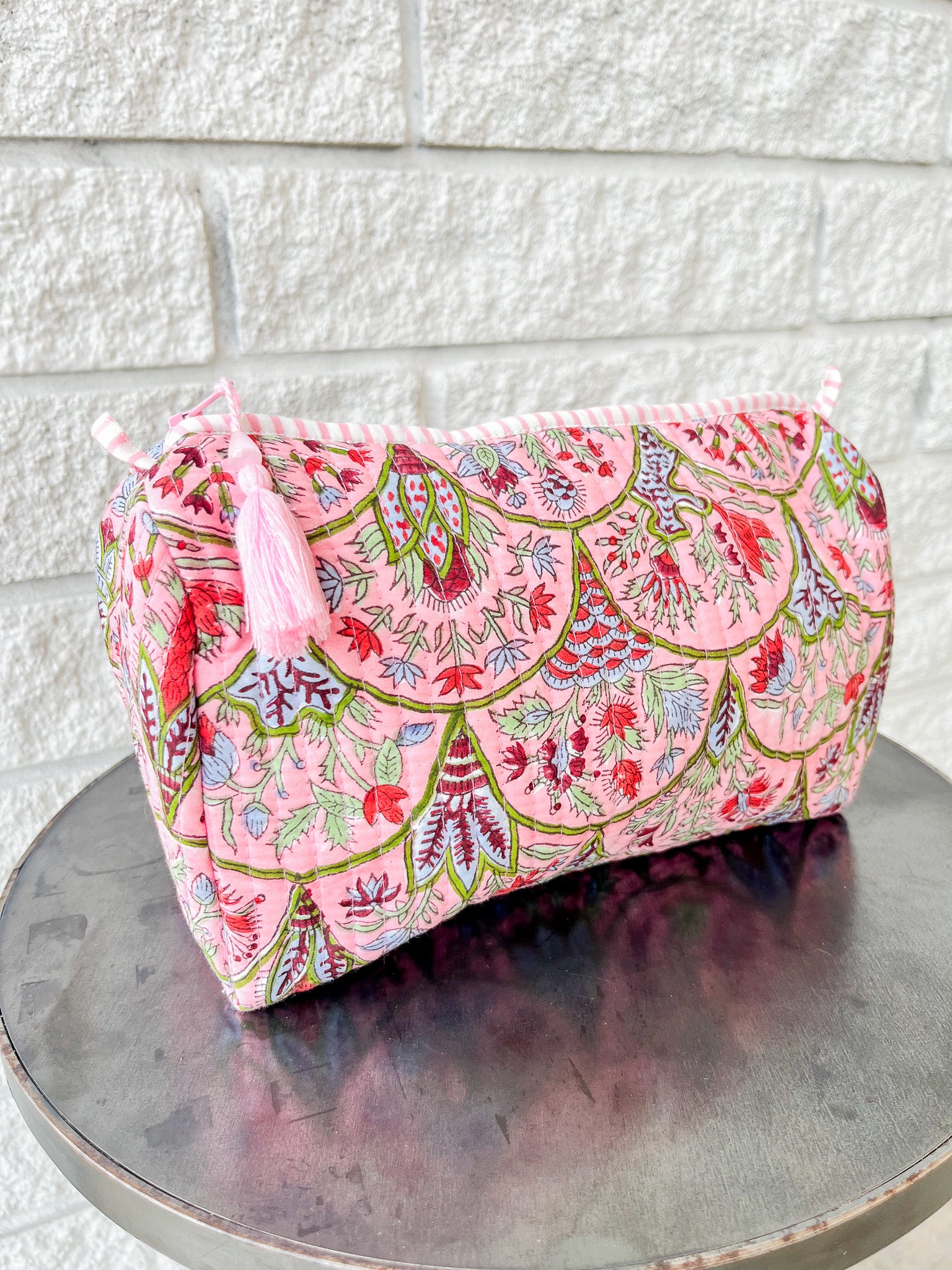 Pink Arch Toiletry Bag: Large