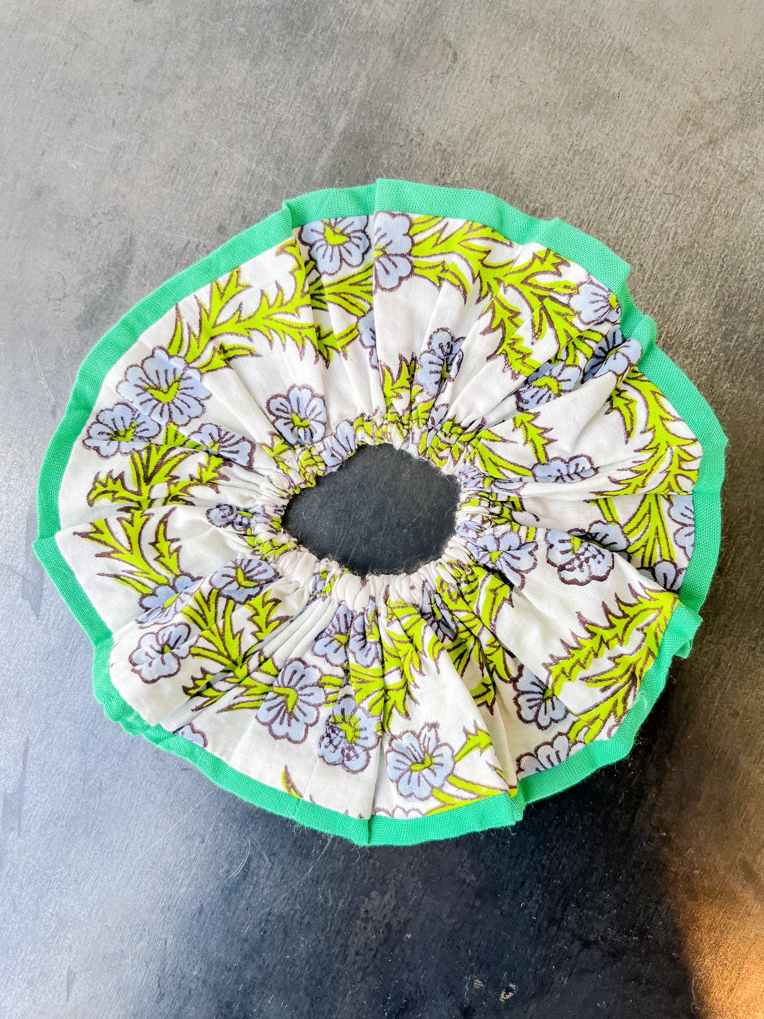 Maine Block Print Scrunchie Set