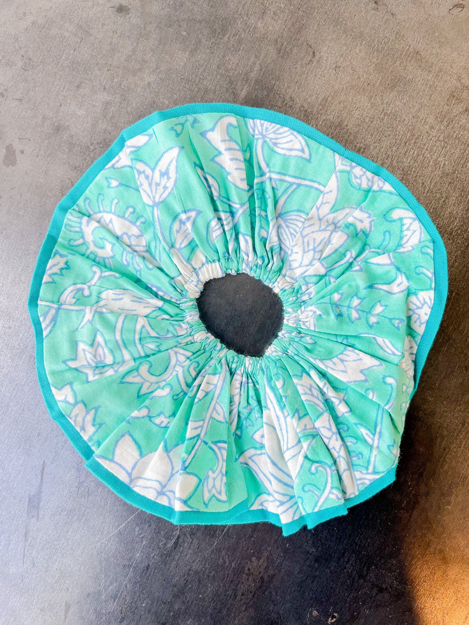 Maine Block Print Scrunchie Set