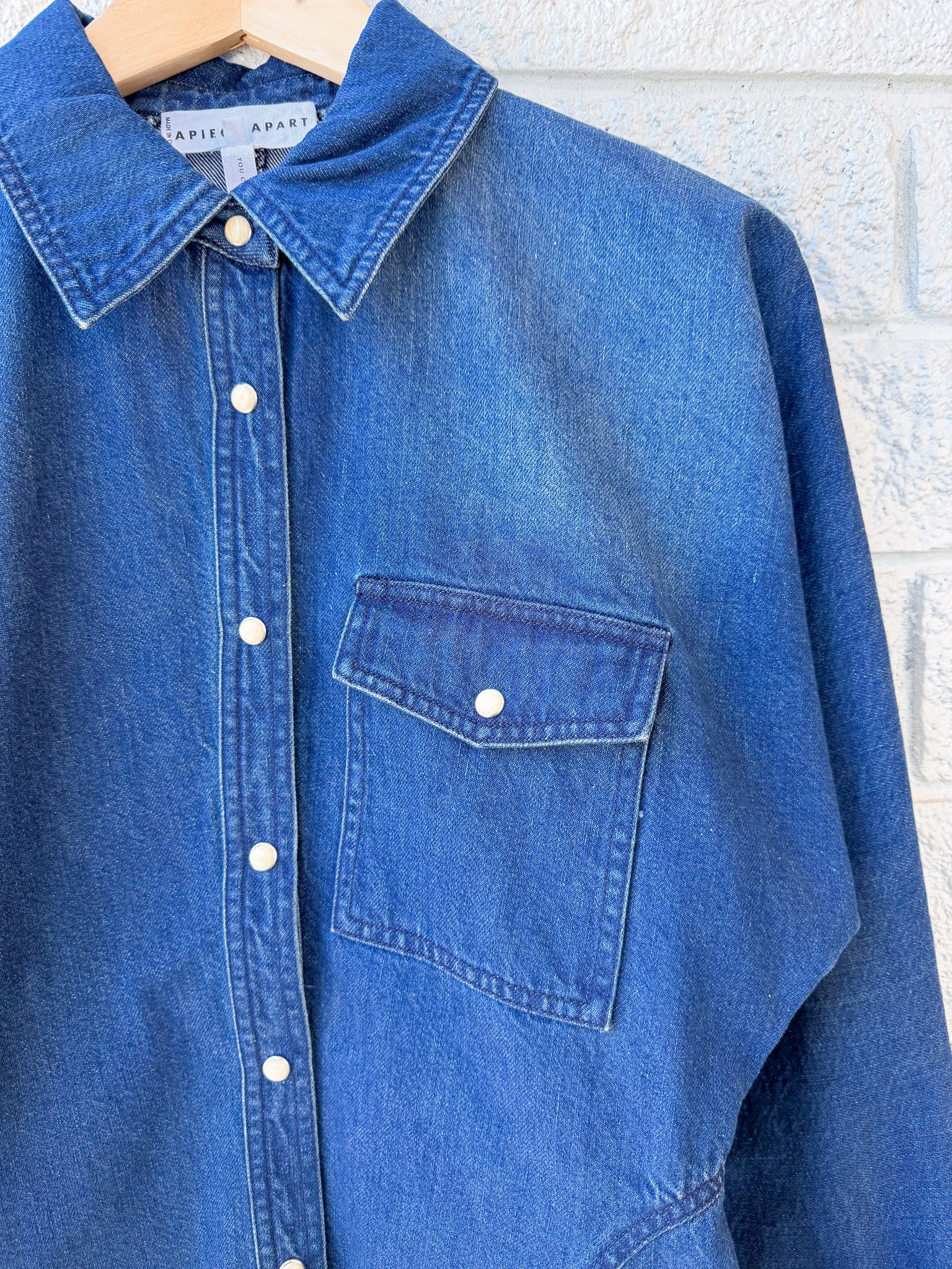 Anni Denim Button Up