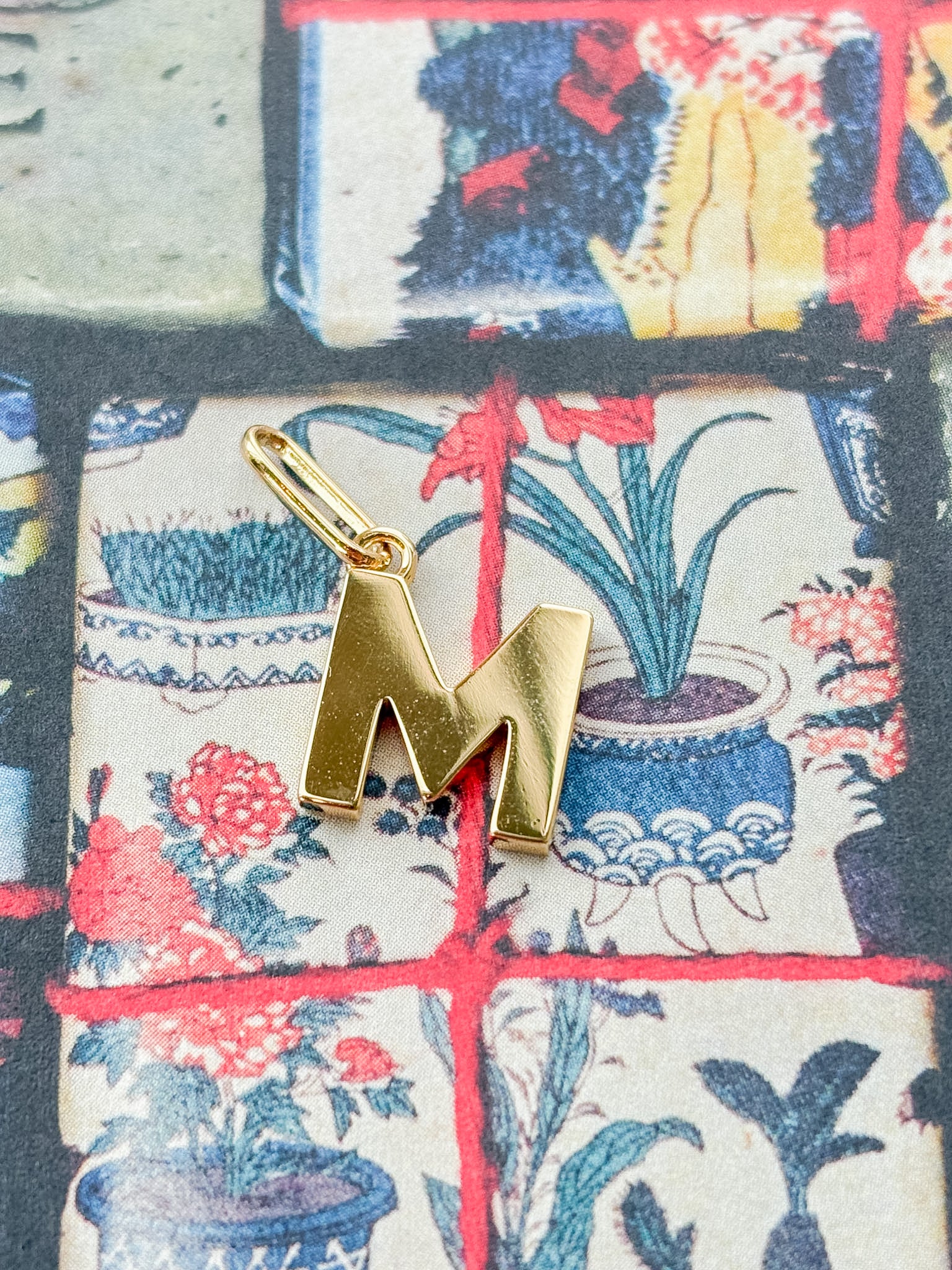 Be You Initial Charm: M