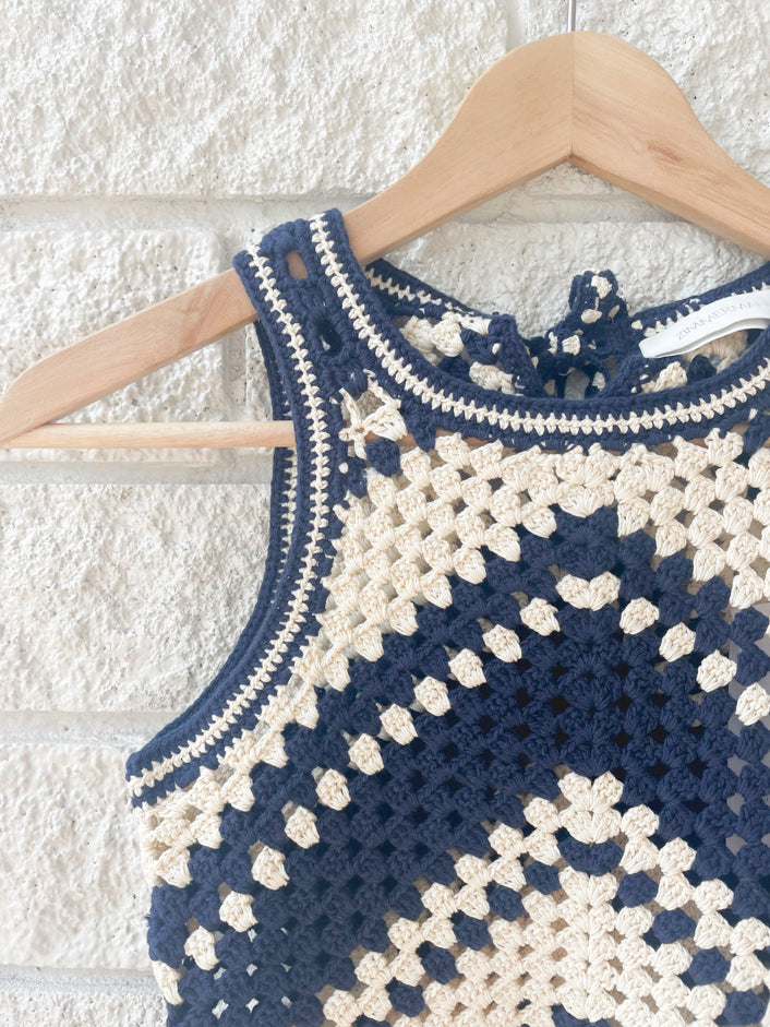Chintz Hand Crochet Tank