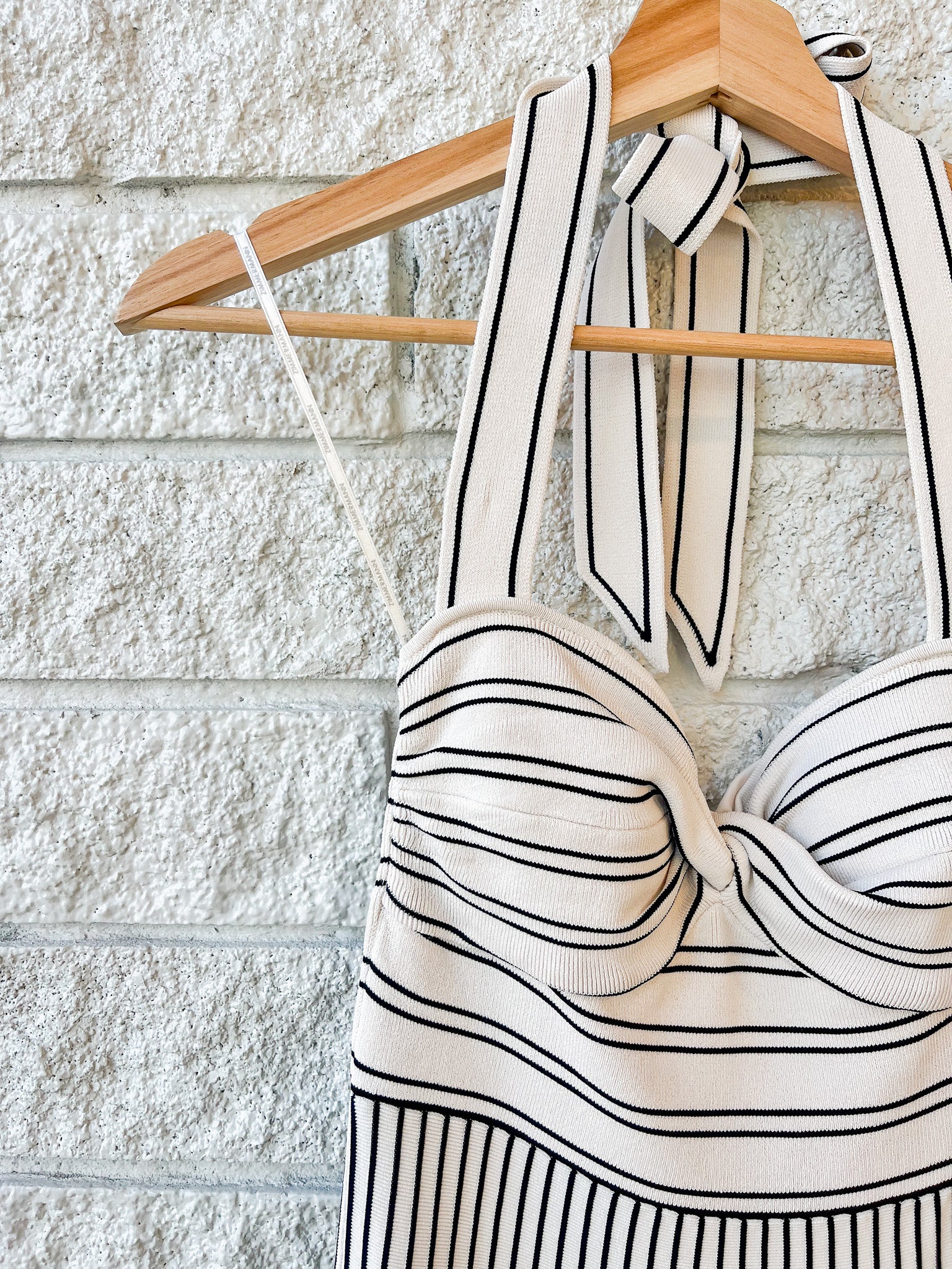 Daylight Twist Midi Dress