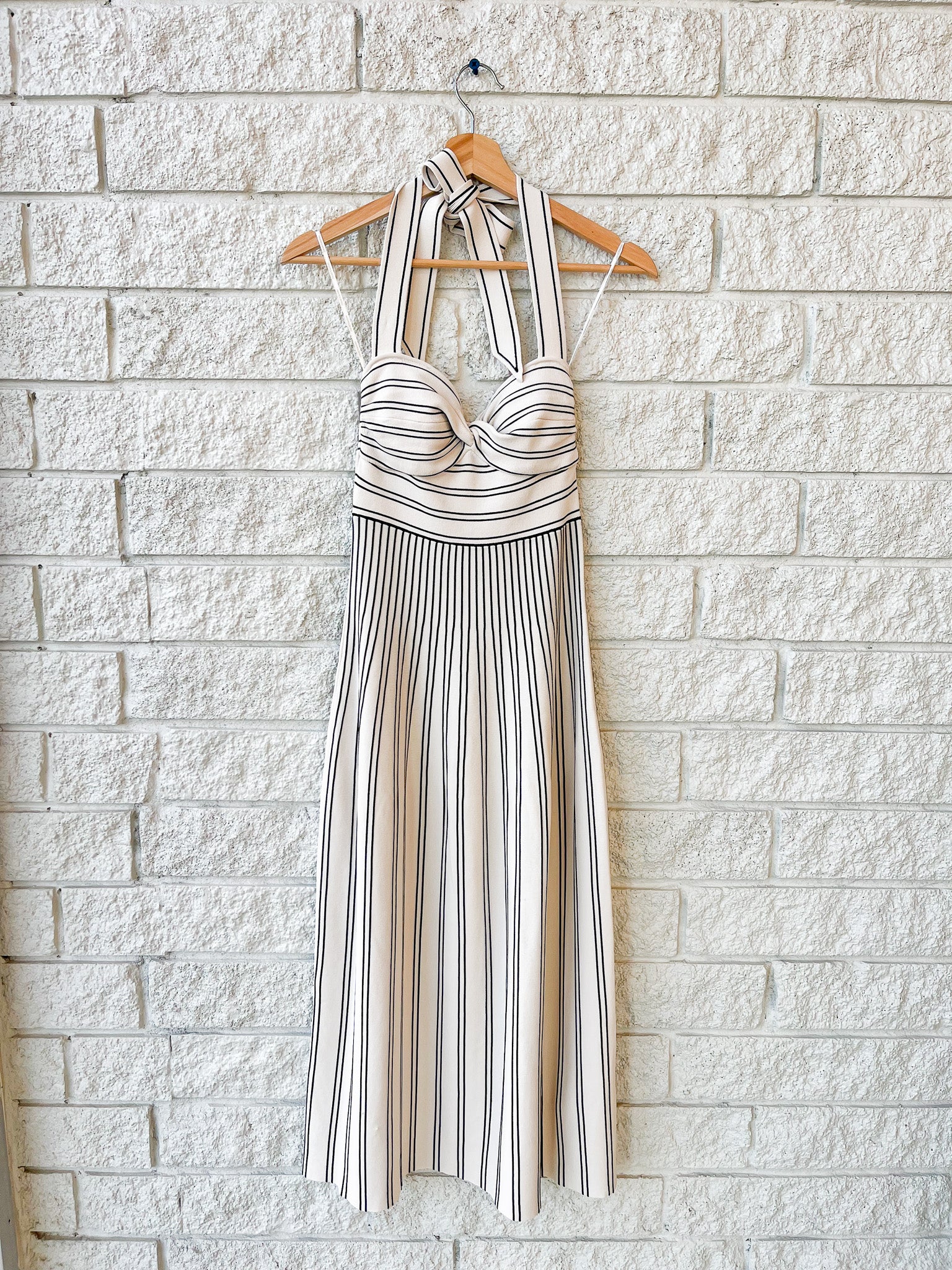 Daylight Twist Midi Dress