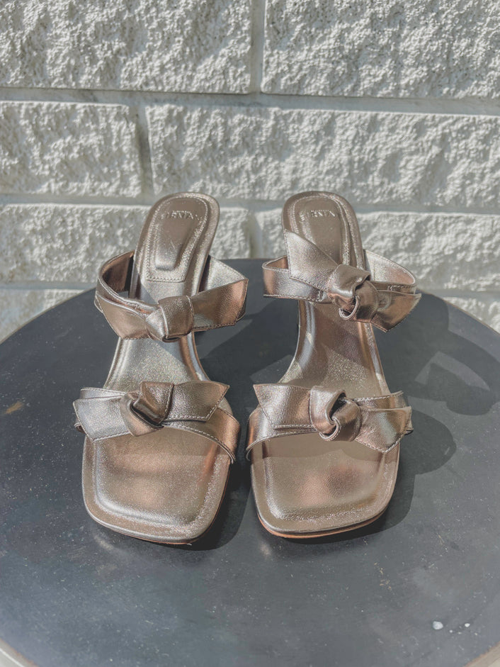 Clarita Square Flare 85mm Heel