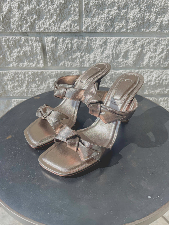 Clarita Square Flare 85mm Heel
