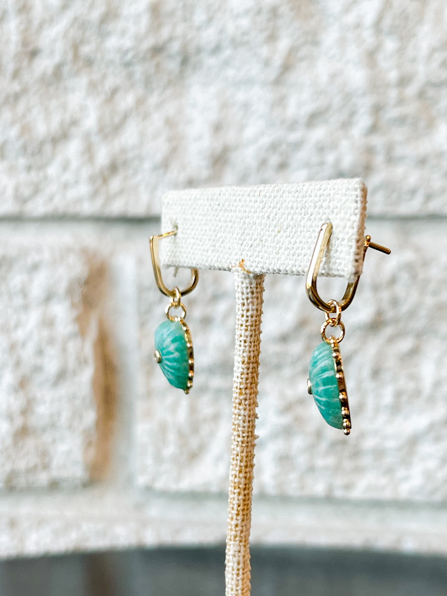 Isabel Chrysoprase Earrings