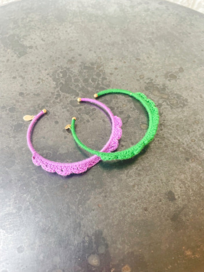 Crochet Cuff Set