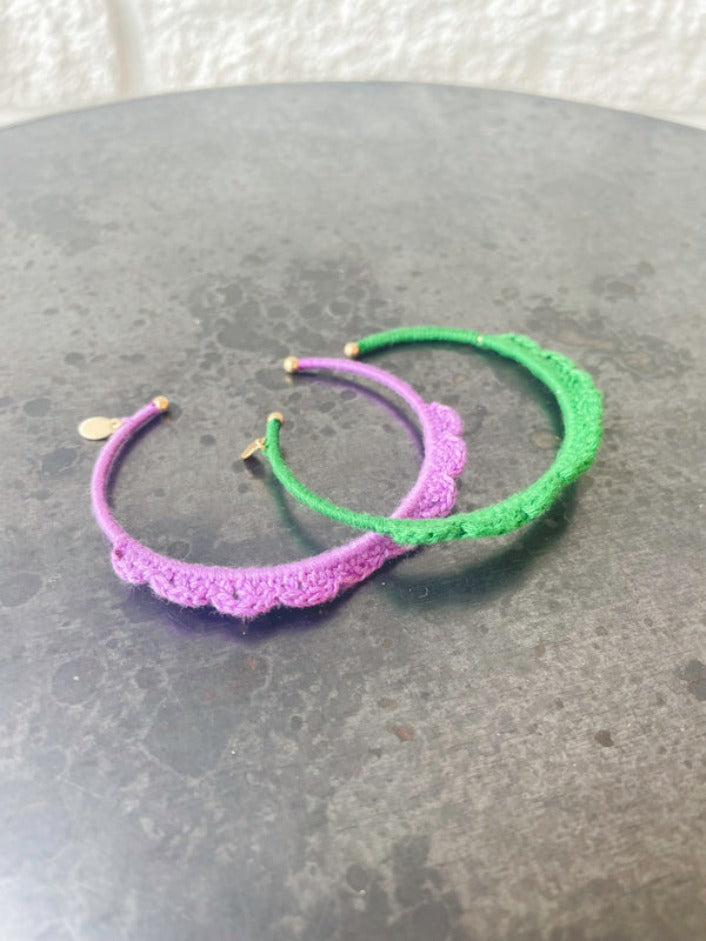 Crochet Cuff Set