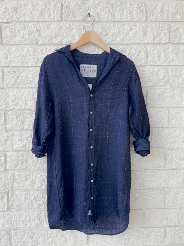Mary Woven Button Up Dress