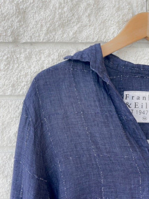 Mary Woven Button Up Dress