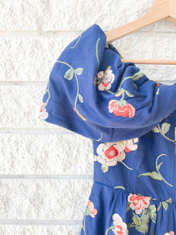 Julian Embroidery off Shoulder Dress