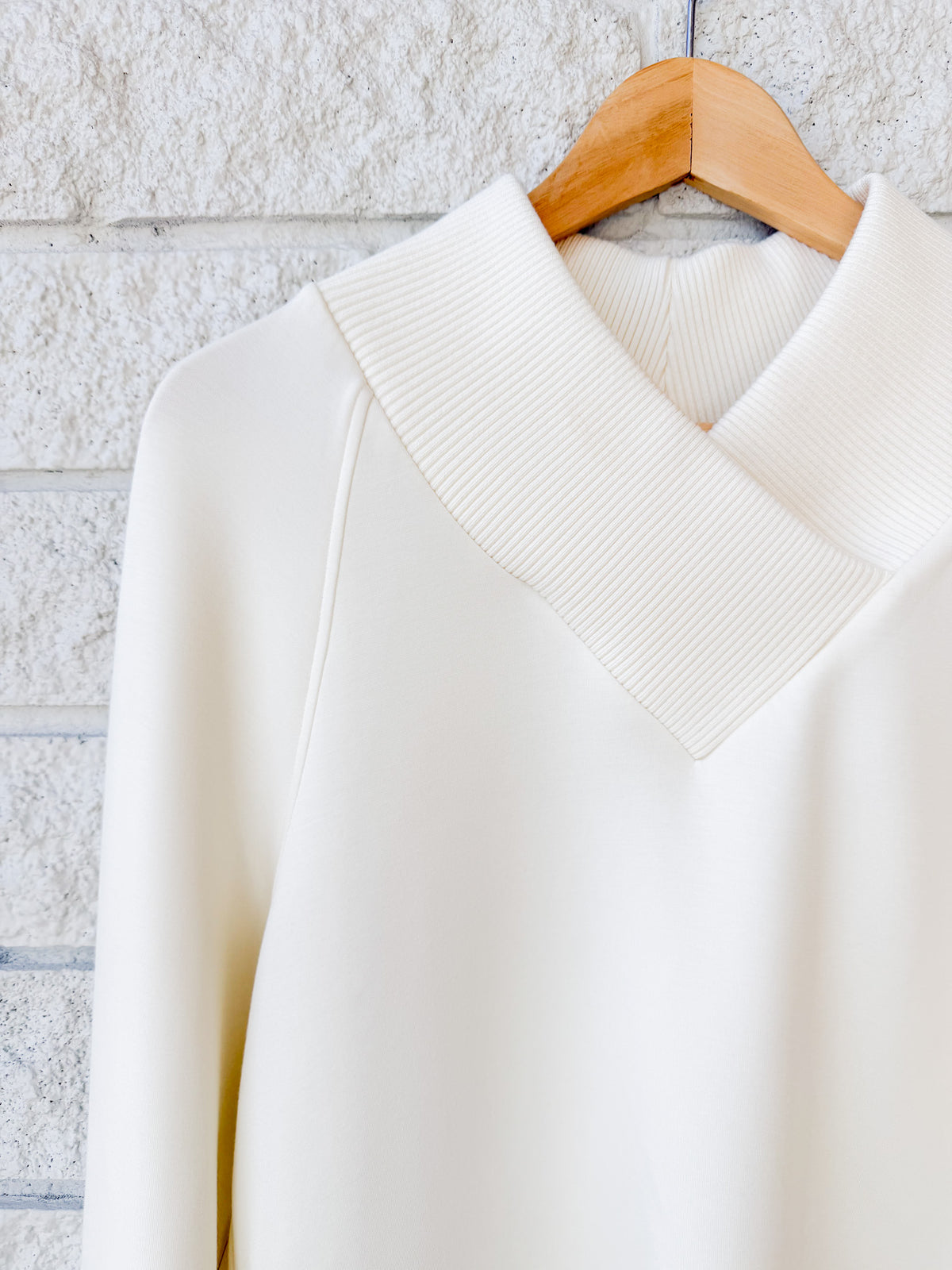 Macie Zip Hem Sweat